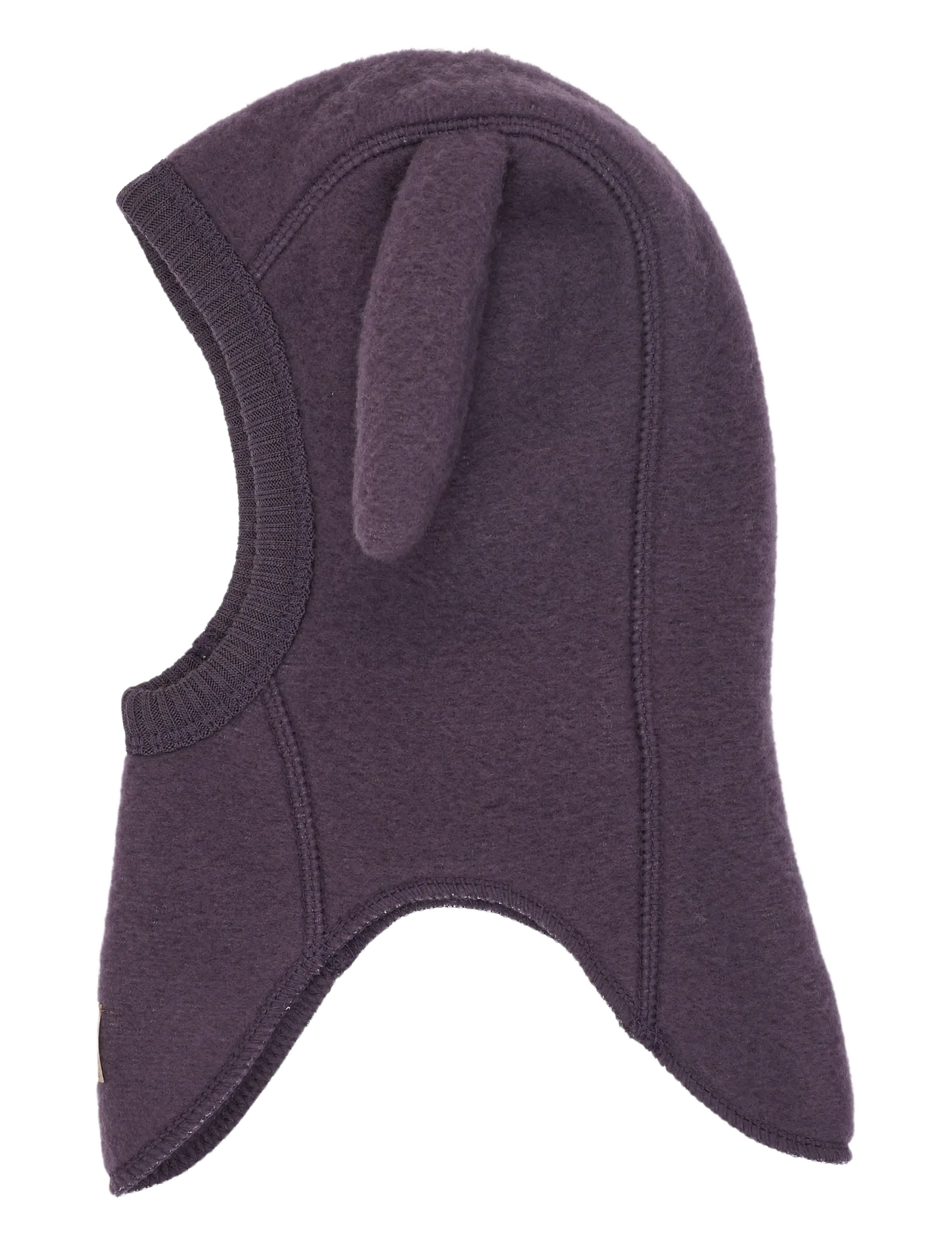 mikk-line - Wool Fullface w Bunny Ears - winteraccessoires - plum perfect - 1