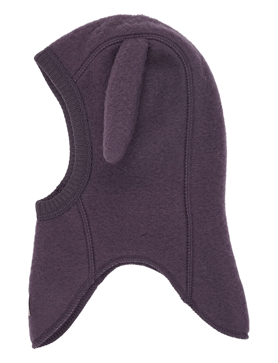 mikk-line - Wool Fullface w Bunny Ears - winteraccessoires - plum perfect - 1