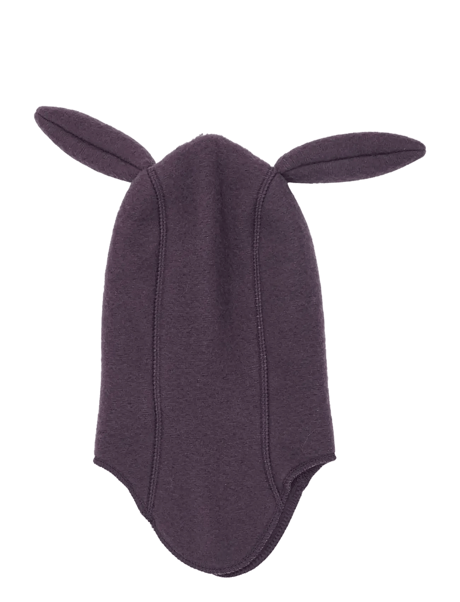 mikk-line - Wool Fullface w Bunny Ears - winteraccessoires - plum perfect - 2