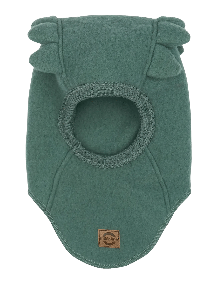 mikk-line - Wool Fullface Croco - talveaksessuaarid - balsam green - 0