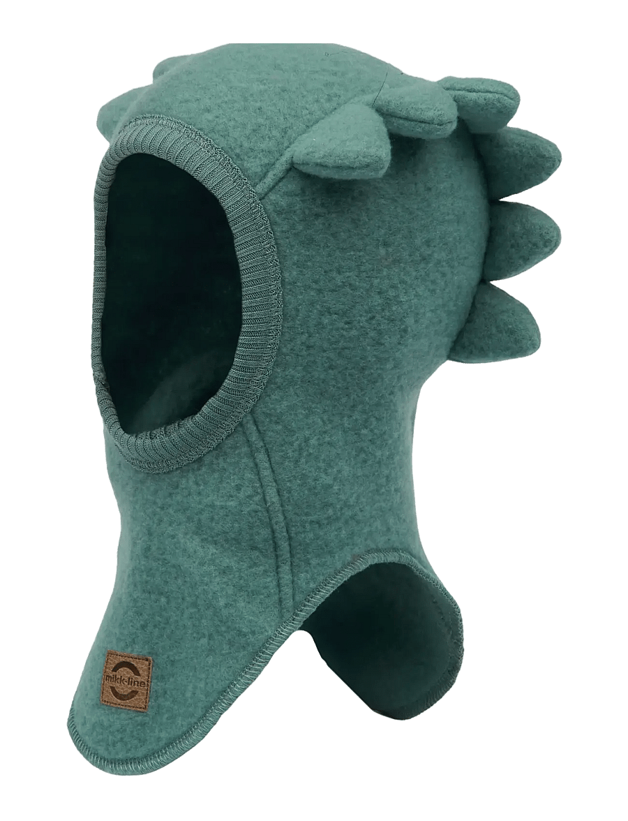 mikk-line - Wool Fullface Croco - talveaksessuaarid - balsam green - 3