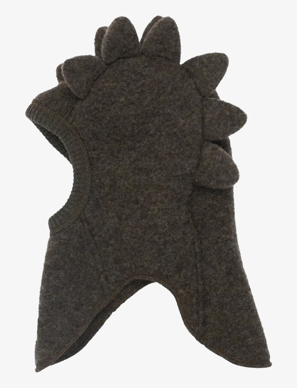 mikk-line - Wool Fullface Croco - vinteraccessoarer - dark brown melange - 1