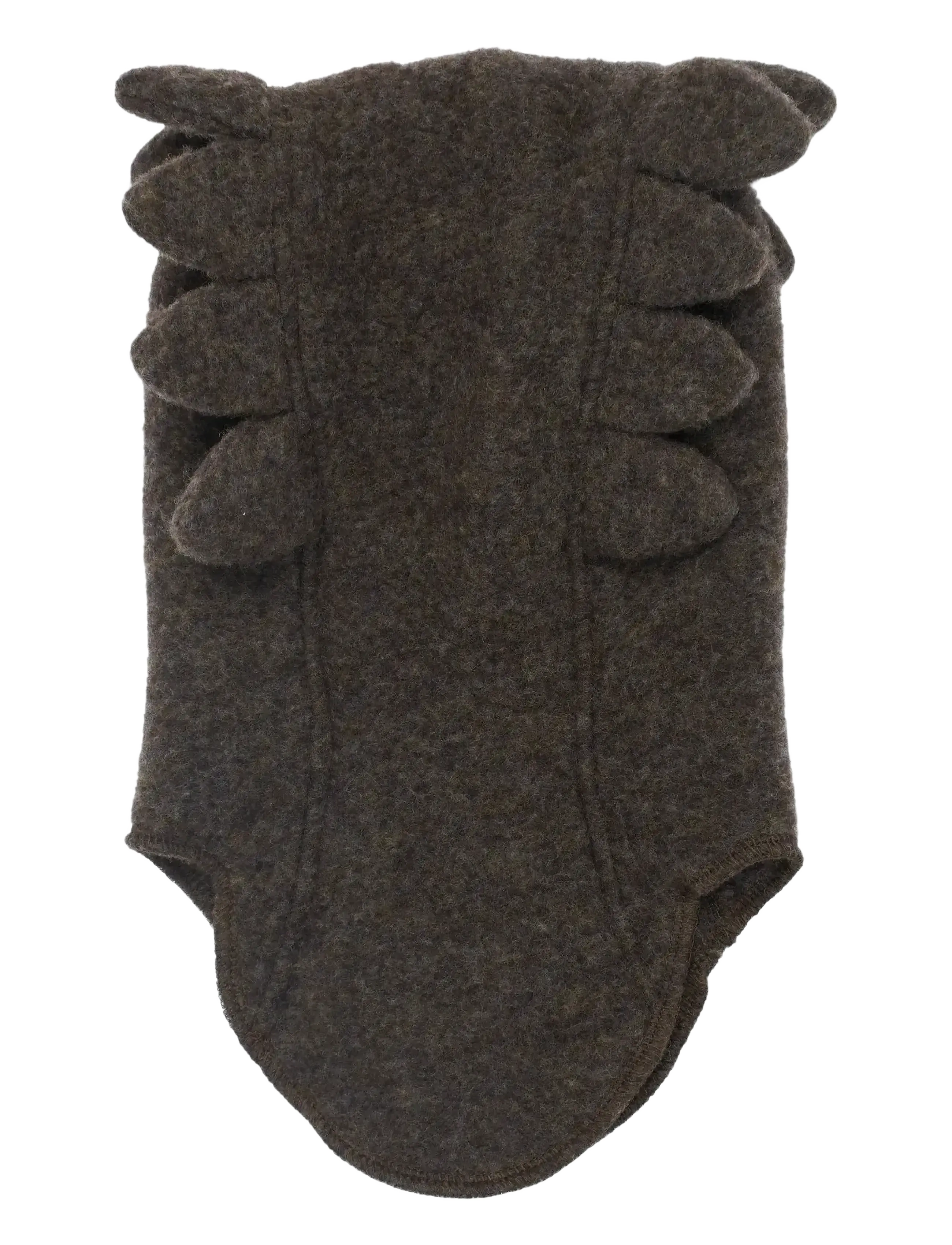 mikk-line - Wool Fullface Croco - aksesuāri - dark brown melange - 2