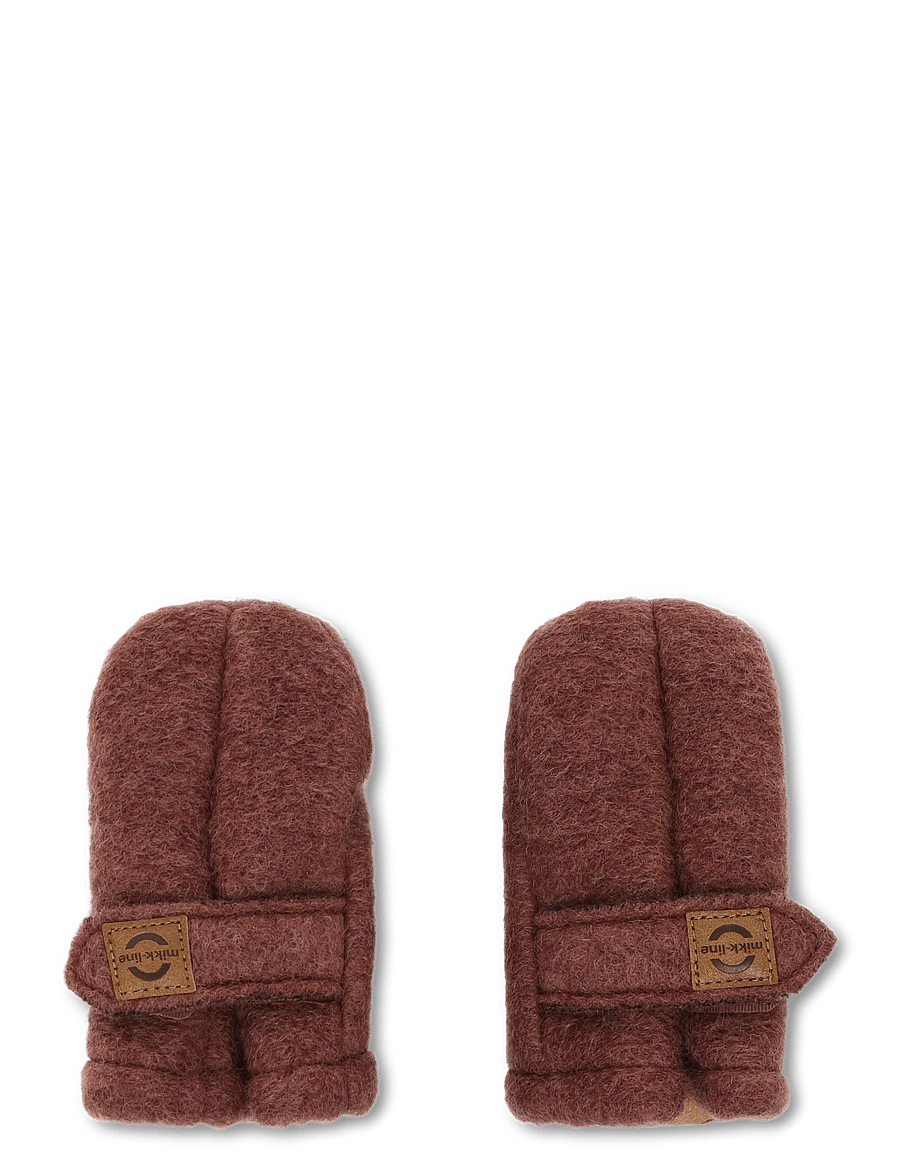 mikk-line - Airwool Mittens - baby-handschuhe - burlwood - 1