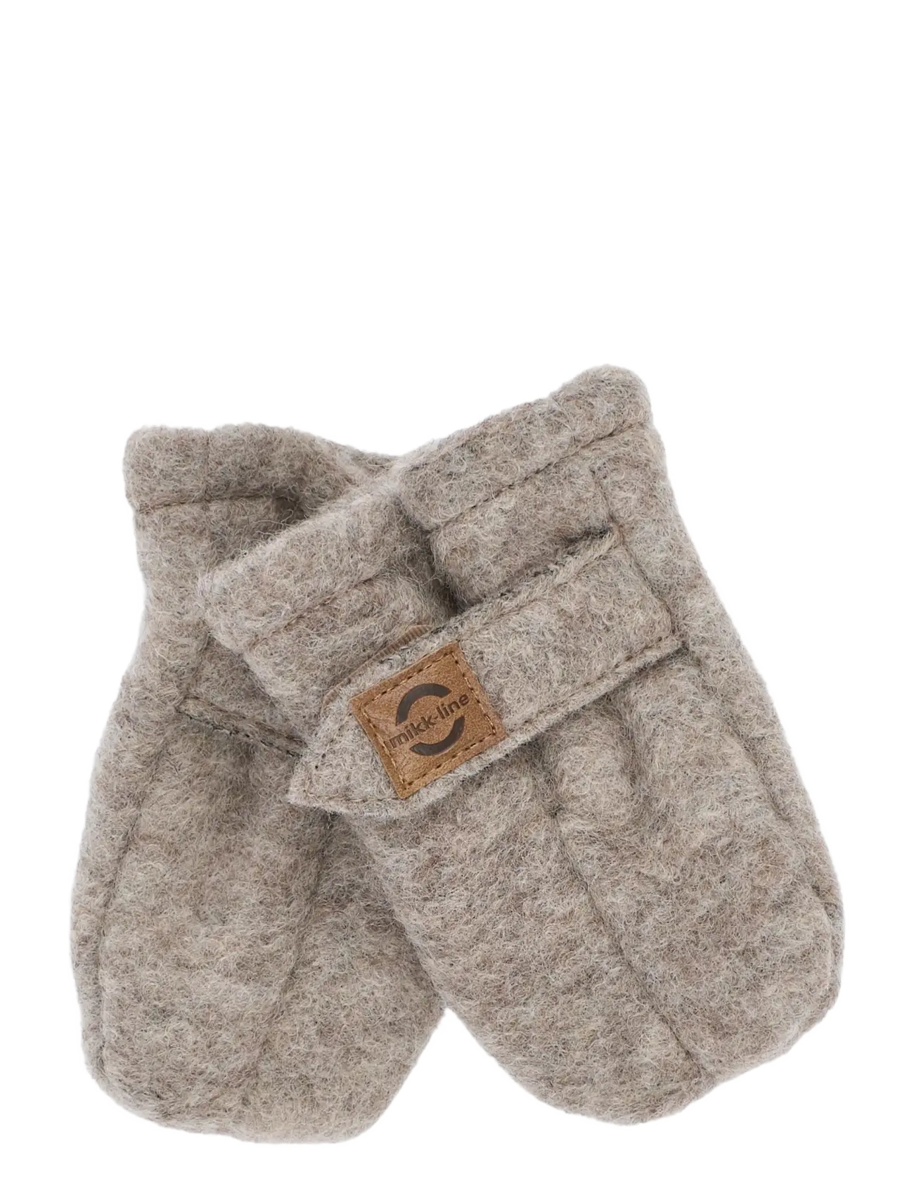 mikk-line Airwool Mittens - Wolle - MELANGE DENVER / beige