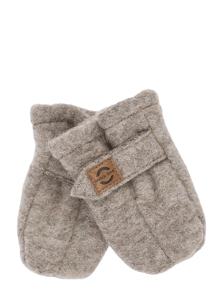mikk-line - Airwool Mittens - baby-handschuhe - melange denver - 0