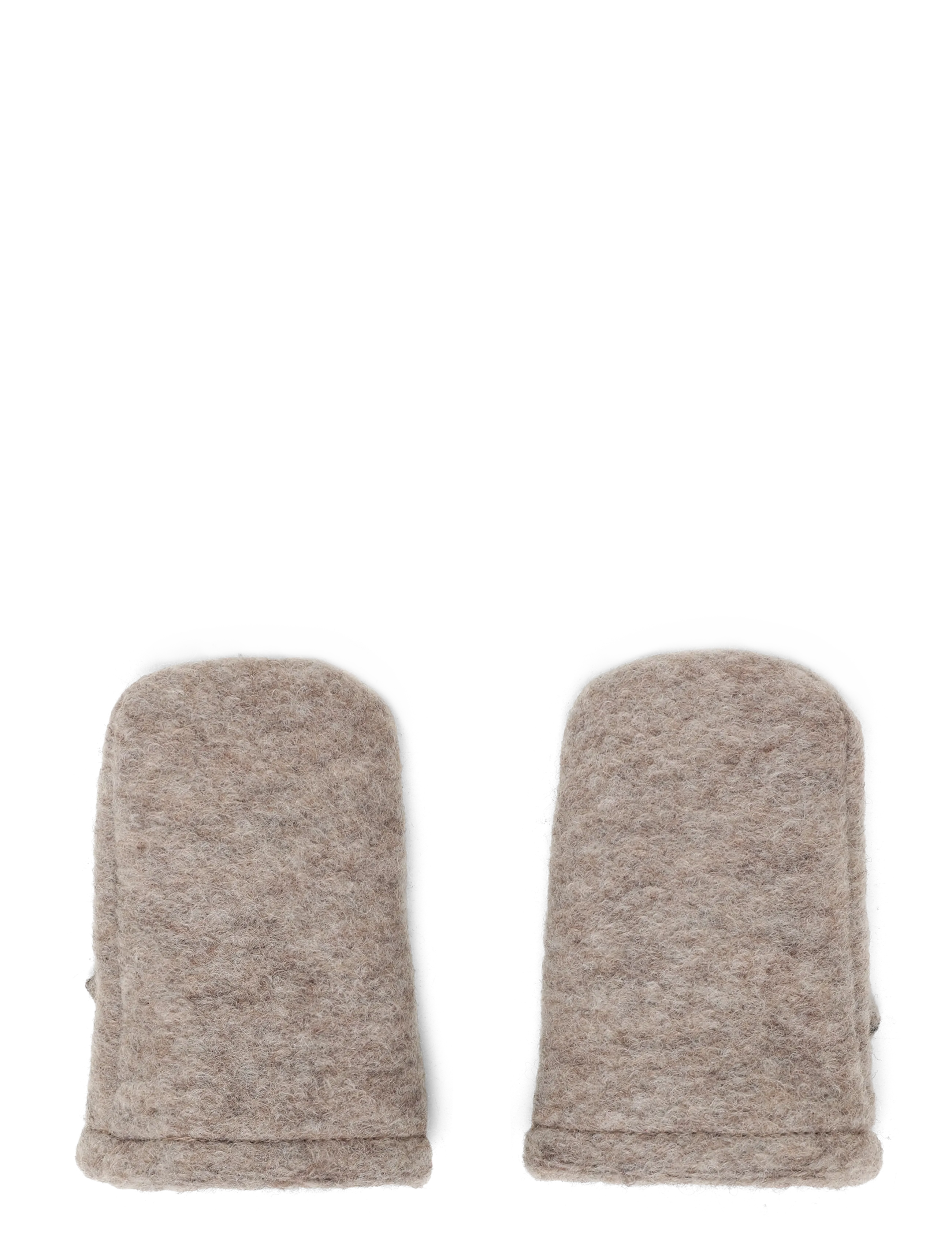 mikk-line Airwool Mittens - Winter accessories - MELANGE DENVER / beige
