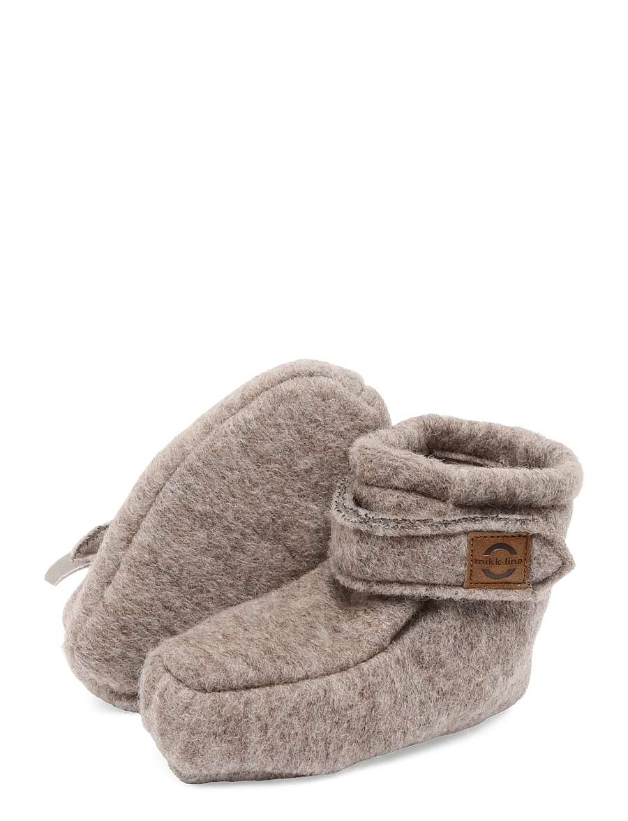 mikk-line - Airwool Footies - baby-schuhe - melange denver - 0
