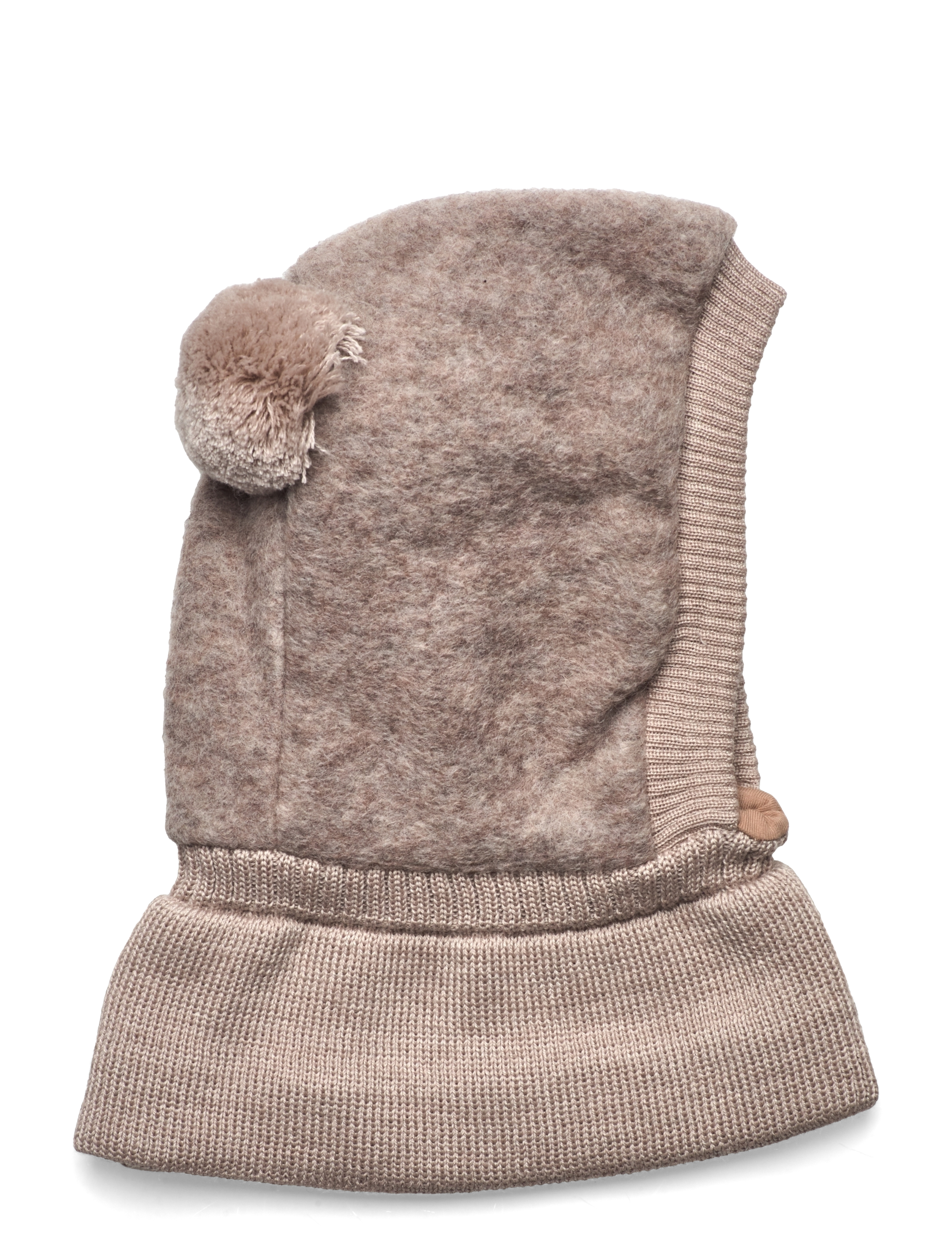 mikk-line - Airwool Balaclava w Knit - zubehör - melange denver - 1