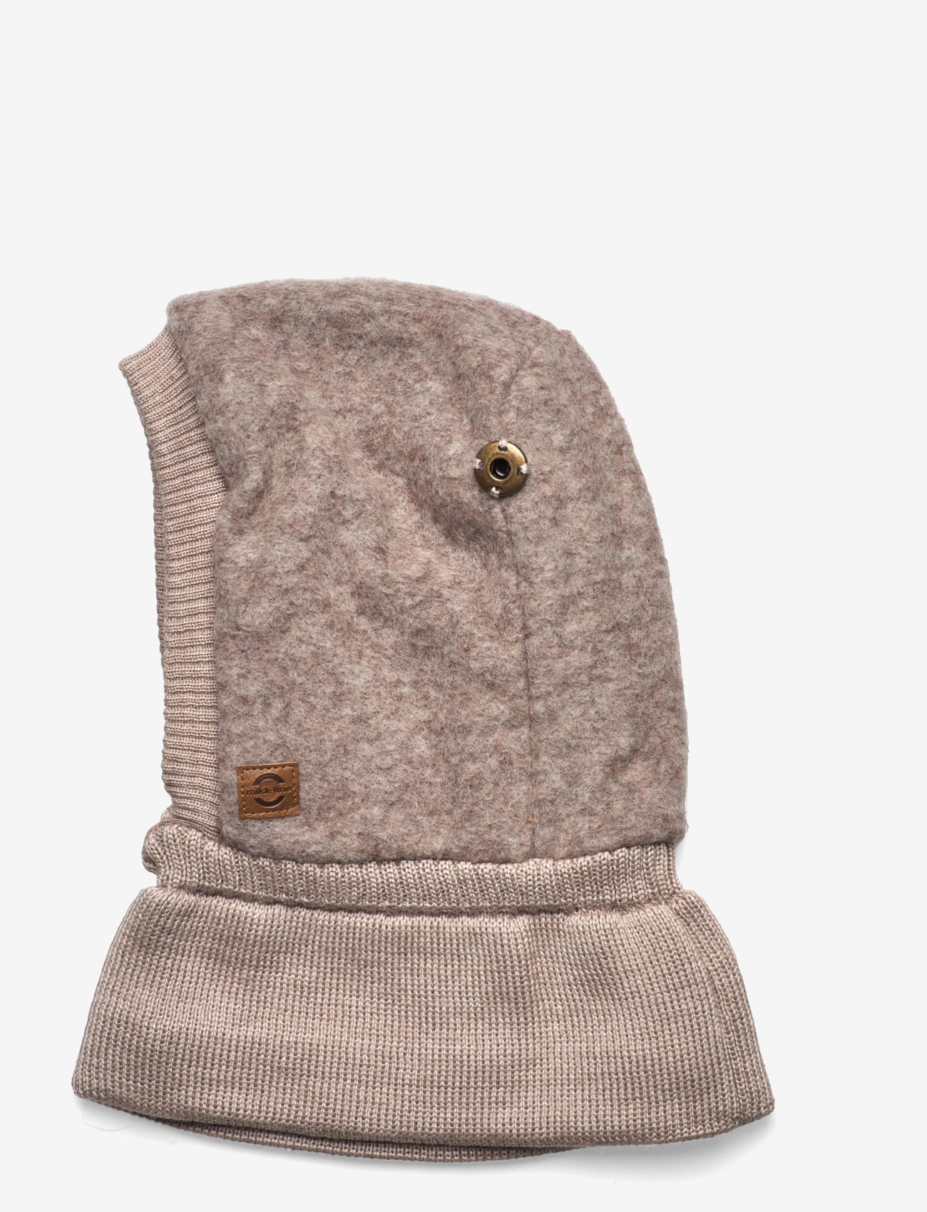 mikk-line - Airwool Balaclava w Knit - accessories - melange denver - 2