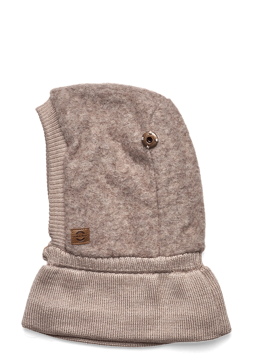 mikk-line - Airwool Balaclava w Knit - talveaksessuaarid - melange denver - 2