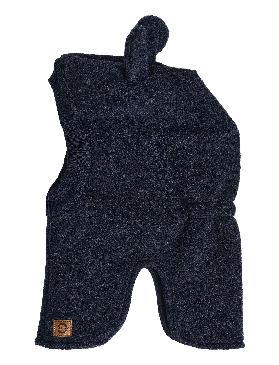 mikk-line - Airwool Balaclava w Ears - winteraccessoires - blue nights - 1