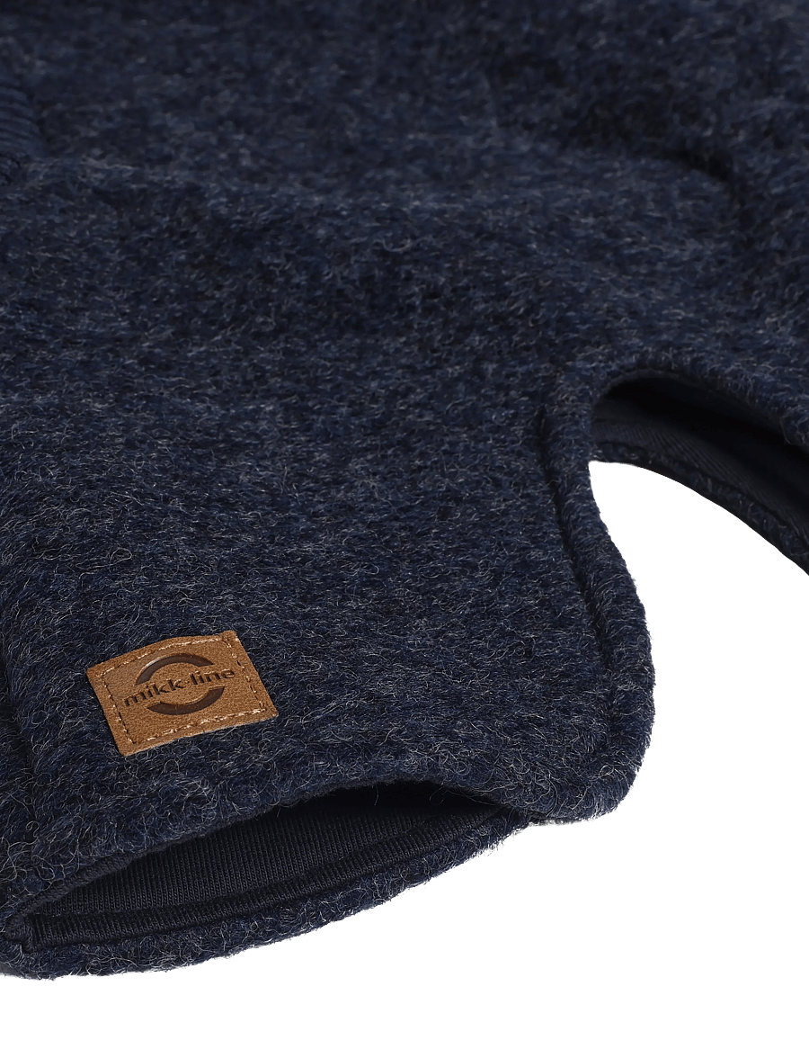 mikk-line - Airwool Balaclava w Ears - winteraccessoires - blue nights - 2