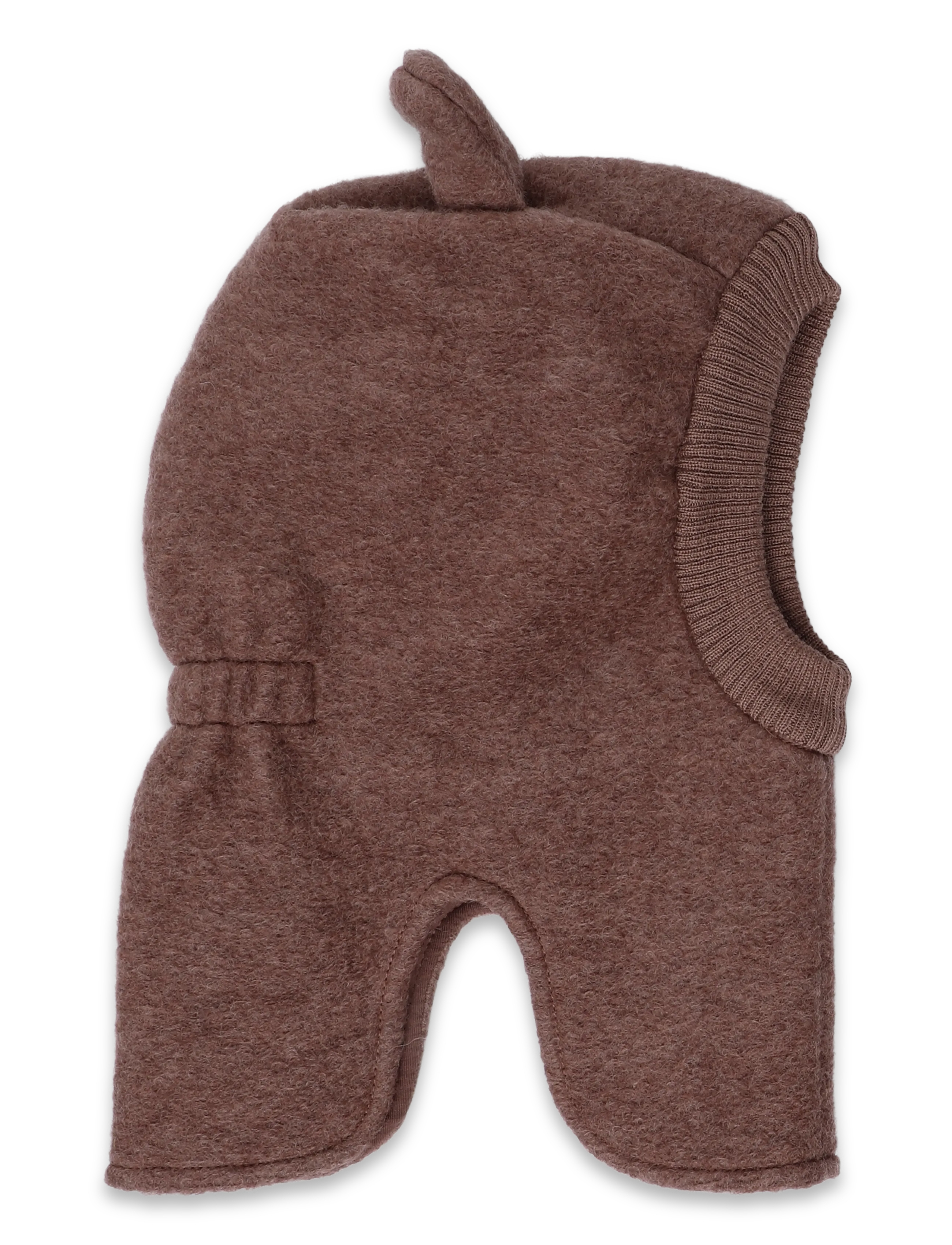 mikk-line Airwool Balaclava w Ears - Winter accessories - BURLWOOD / brown