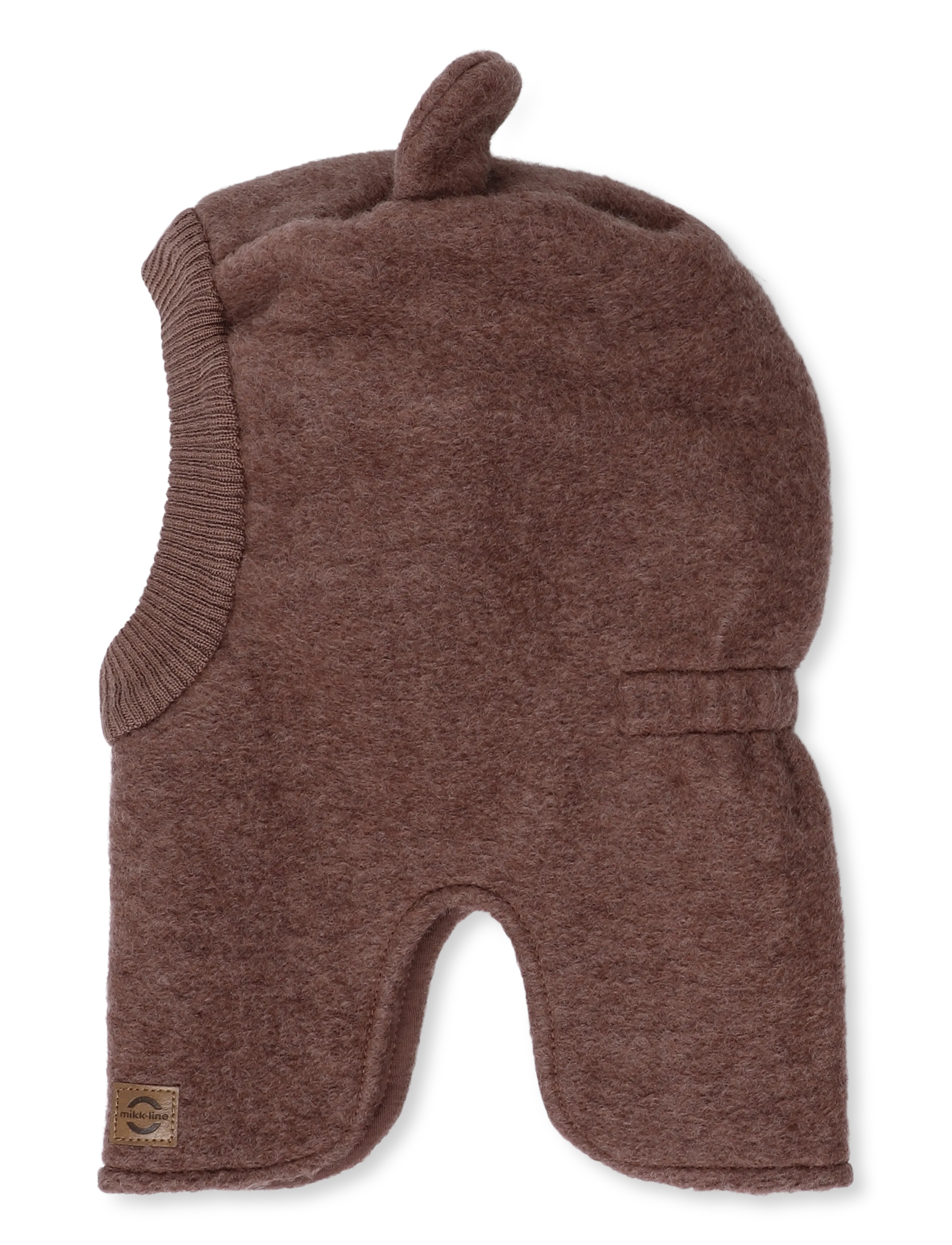 mikk-line - Airwool Balaclava w Ears - vinter tilbehør - burlwood - 1