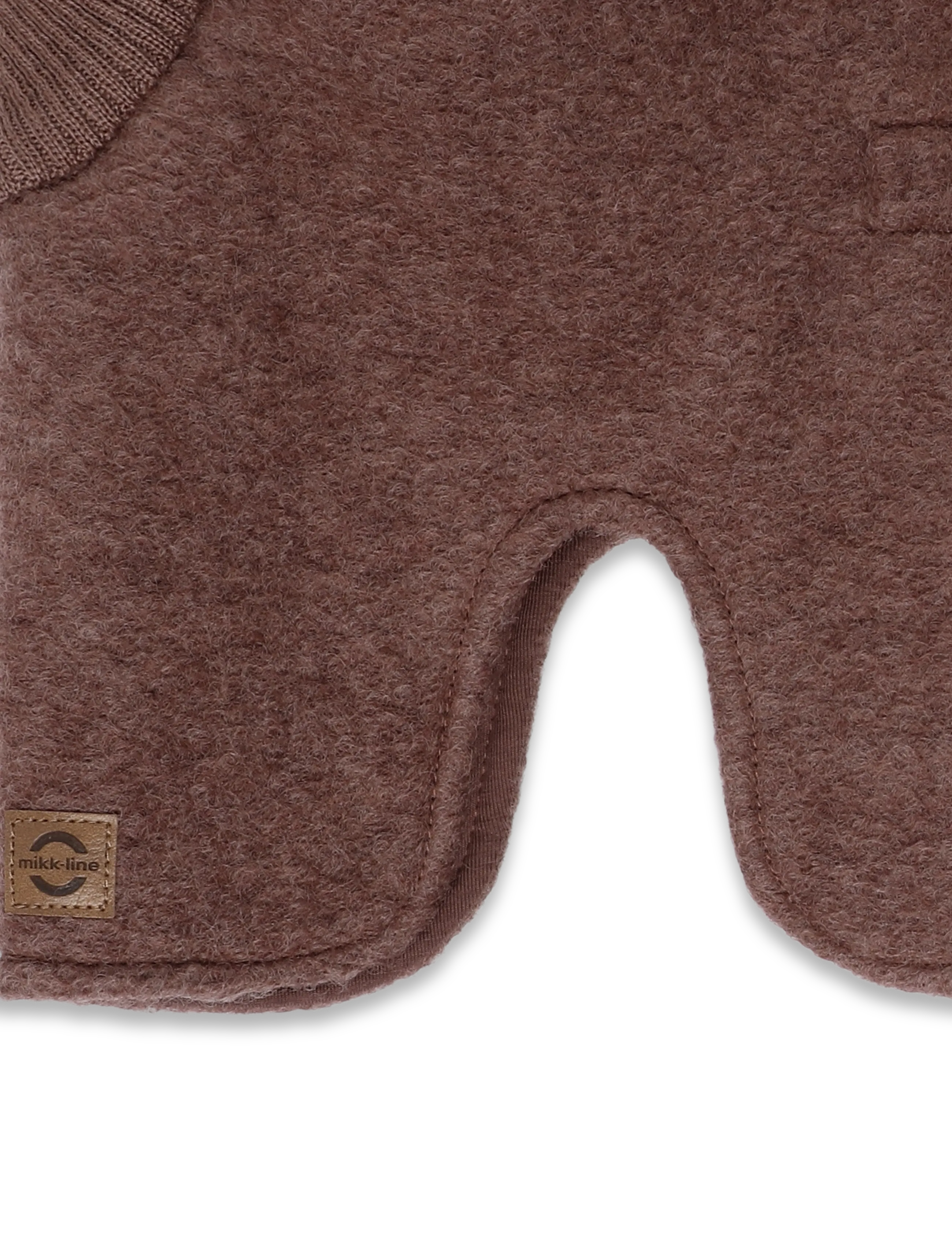 mikk-line - Airwool Balaclava w Ears - vinter tilbehør - burlwood - 2