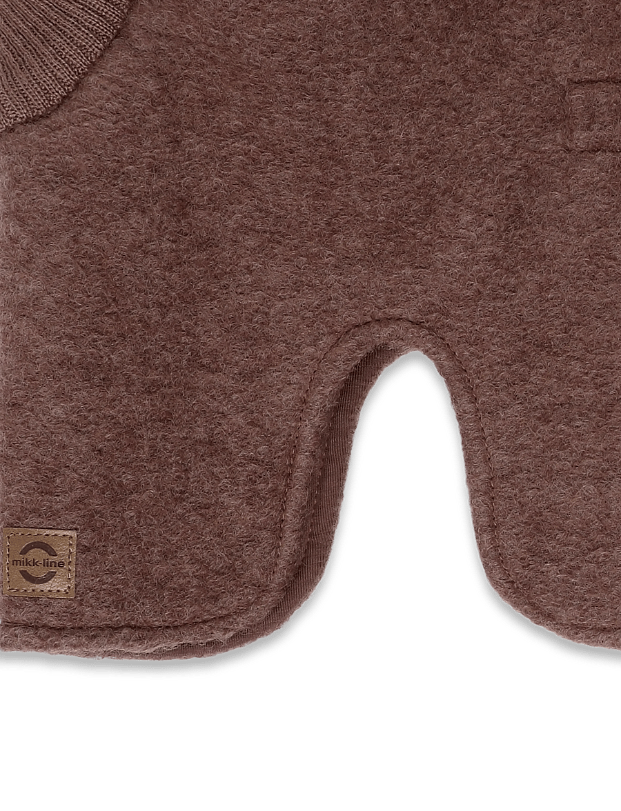 mikk-line - Airwool Balaclava w Ears - vinter tilbehør - burlwood - 2