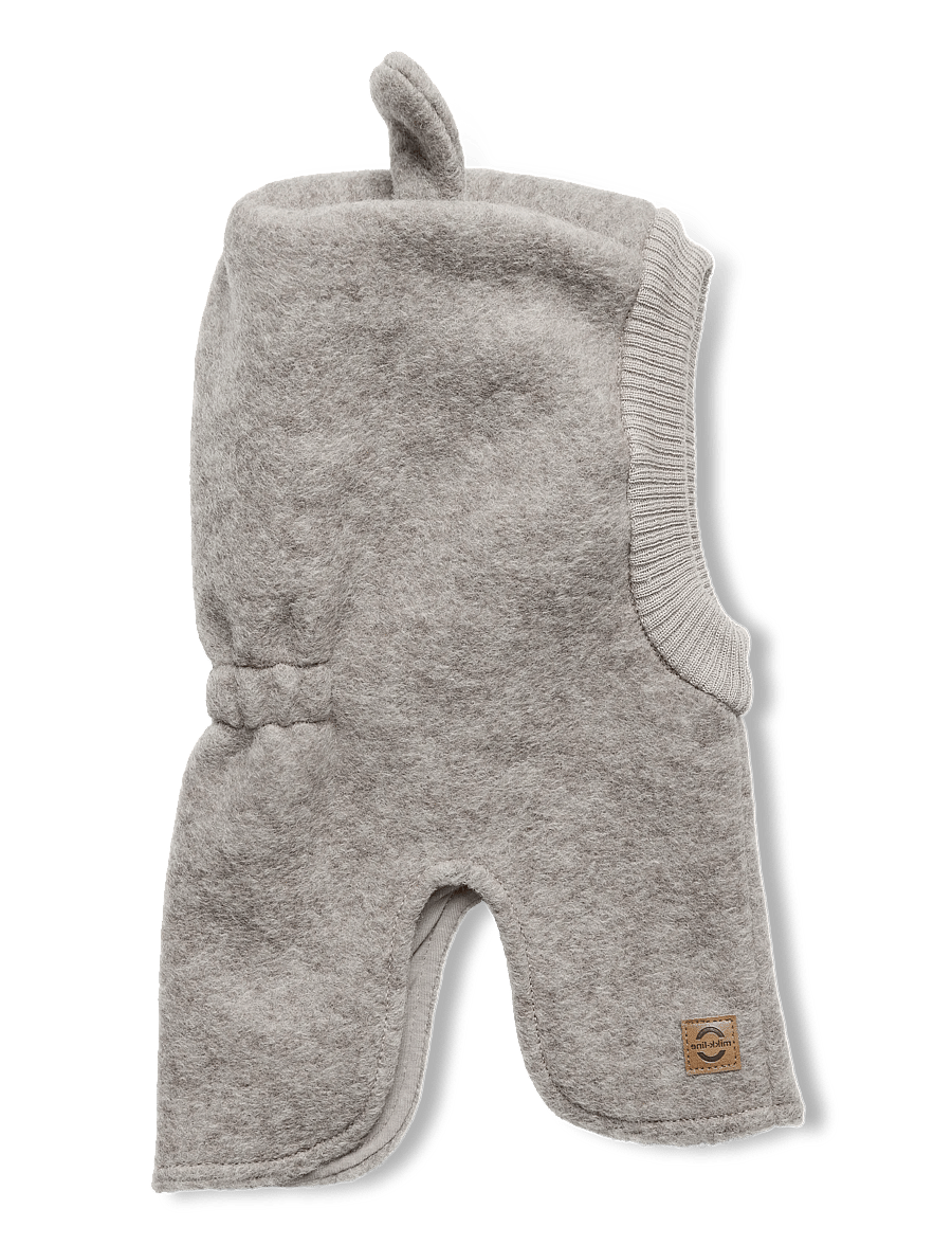 mikk-line - Airwool Balaclava w Ears - winteraccessoires - melange denver - 0