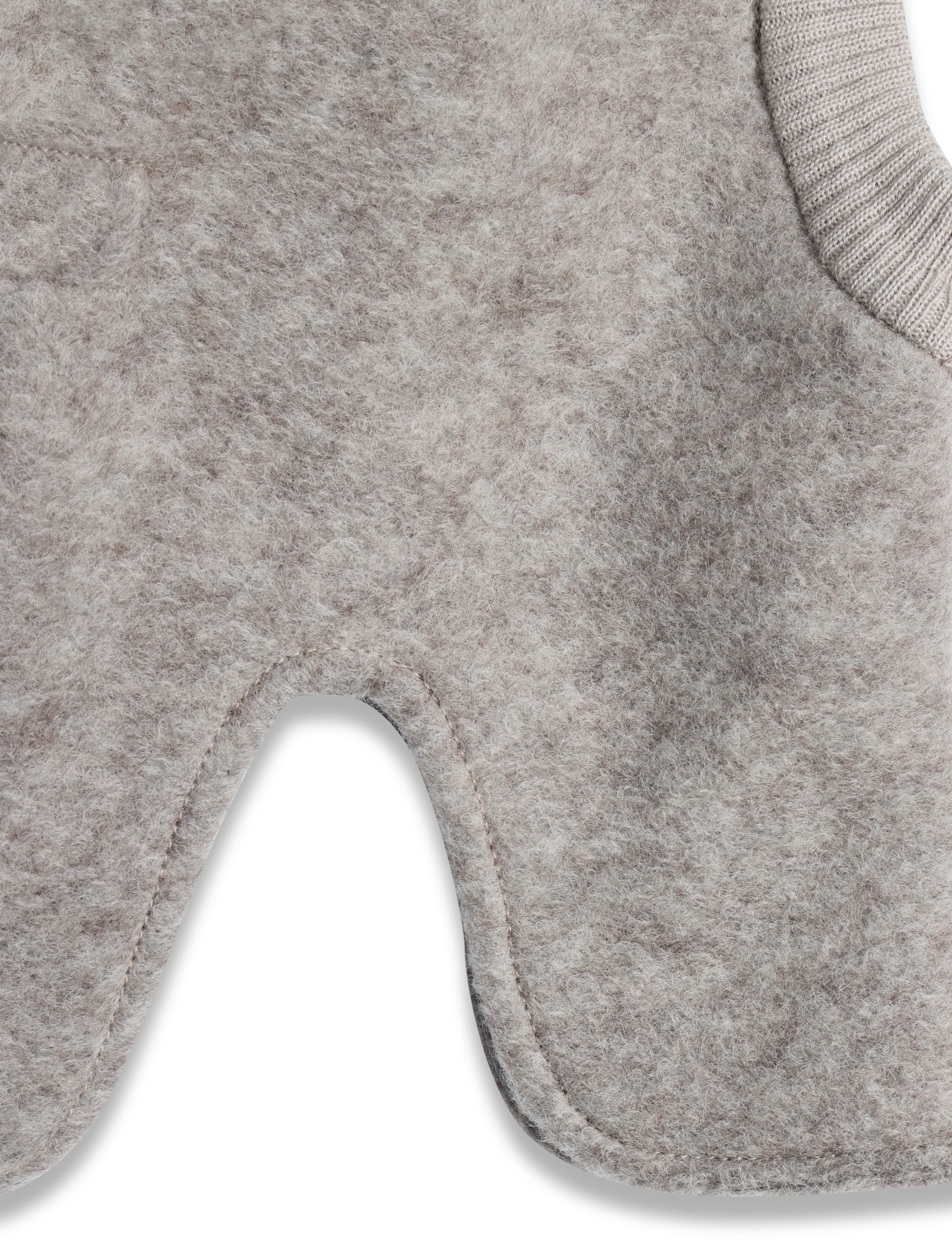mikk-line - Airwool Balaclava w Ears - winteraccessoires - melange denver - 2