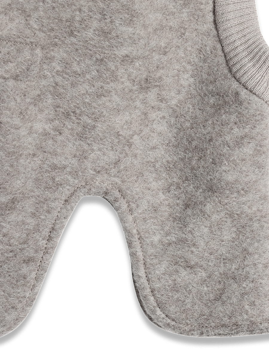 mikk-line - Airwool Balaclava w Ears - winteraccessoires - melange denver - 2