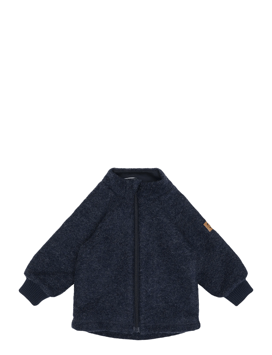 mikk-line - Airwool Cardigan - fleecejackor - blue nights - 0