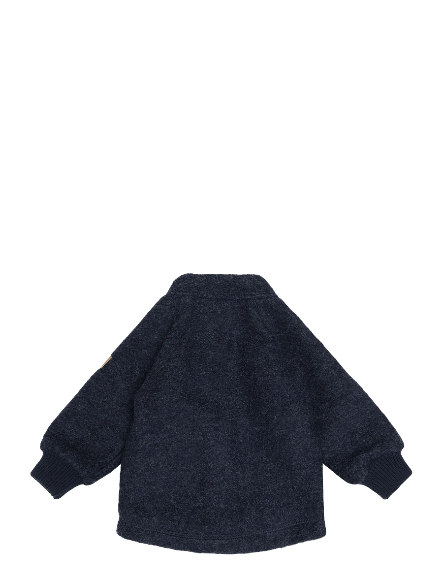 mikk-line - Airwool Cardigan - fleecejackor - blue nights - 1