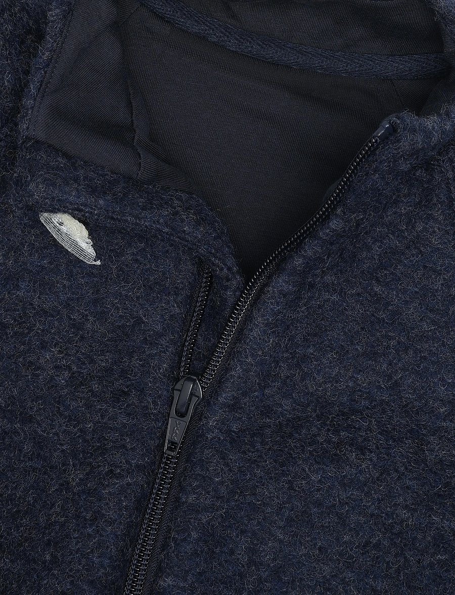 mikk-line - Airwool Cardigan - fleecejackor - blue nights - 2
