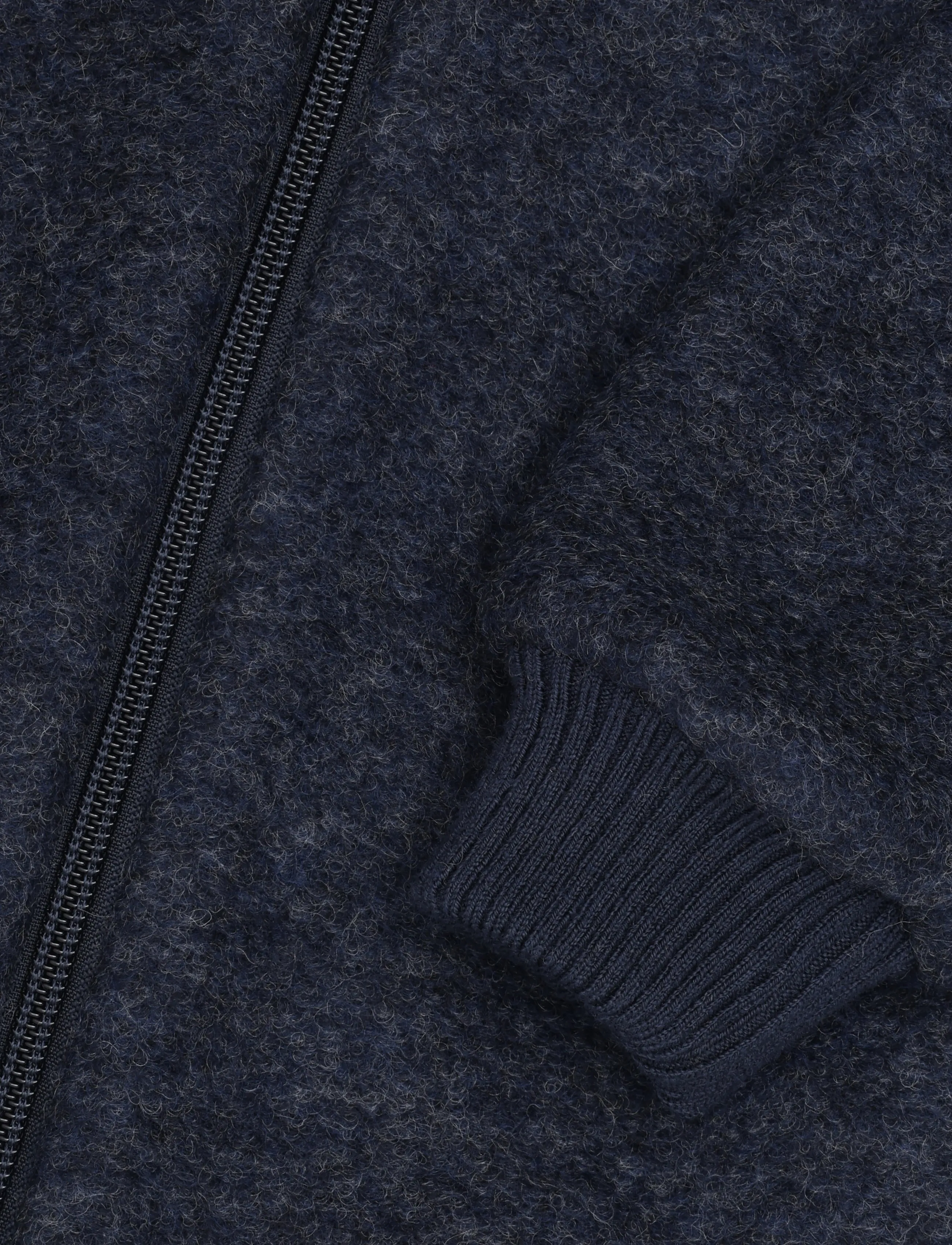 mikk-line - Airwool Cardigan - fleecejackor - blue nights - 3