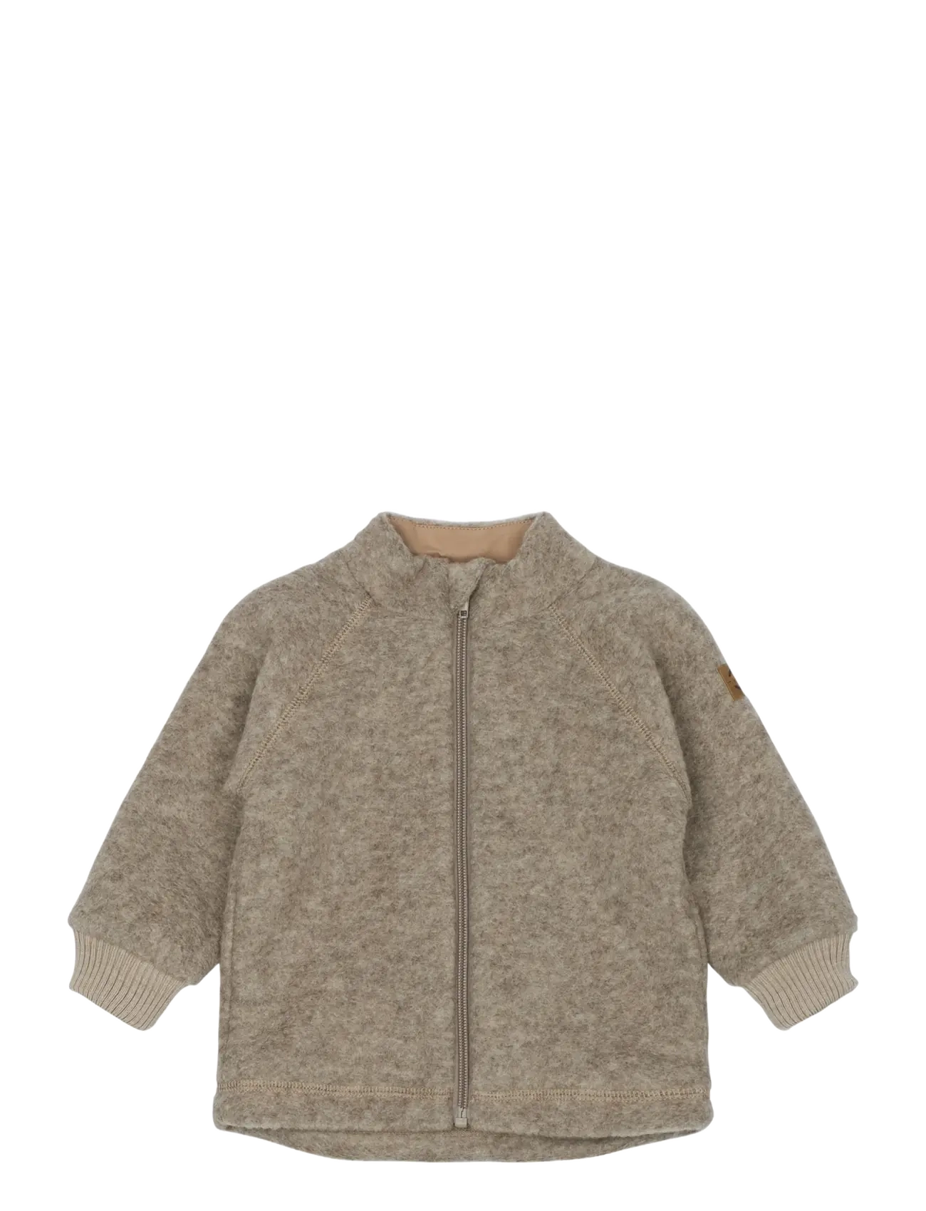 mikk-line Airwool Cardigan - Thermo-Jacken - MELANGE DENVER / beige