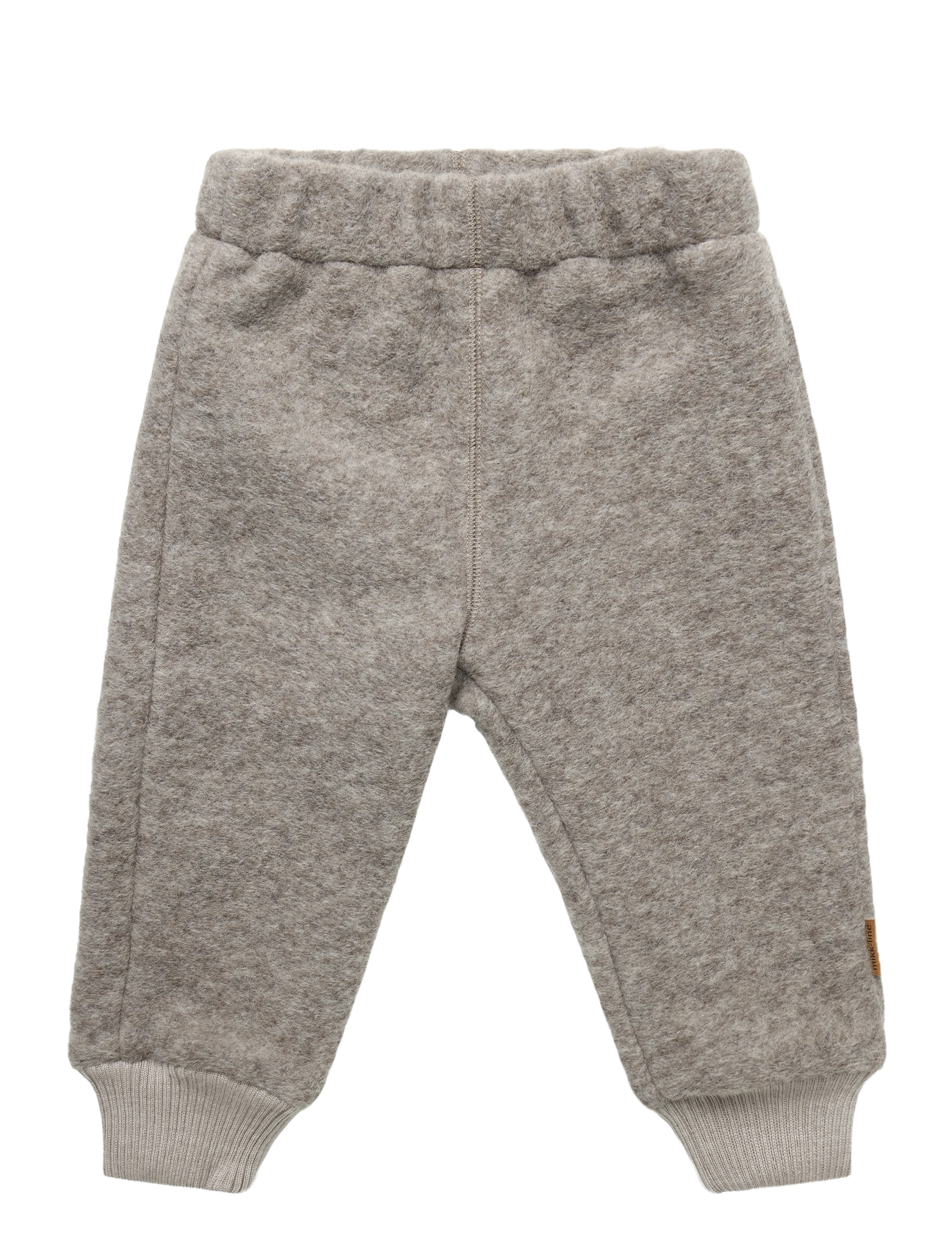 mikk-line - Airwool Pant - mjukisbyxor - melange denver - 0