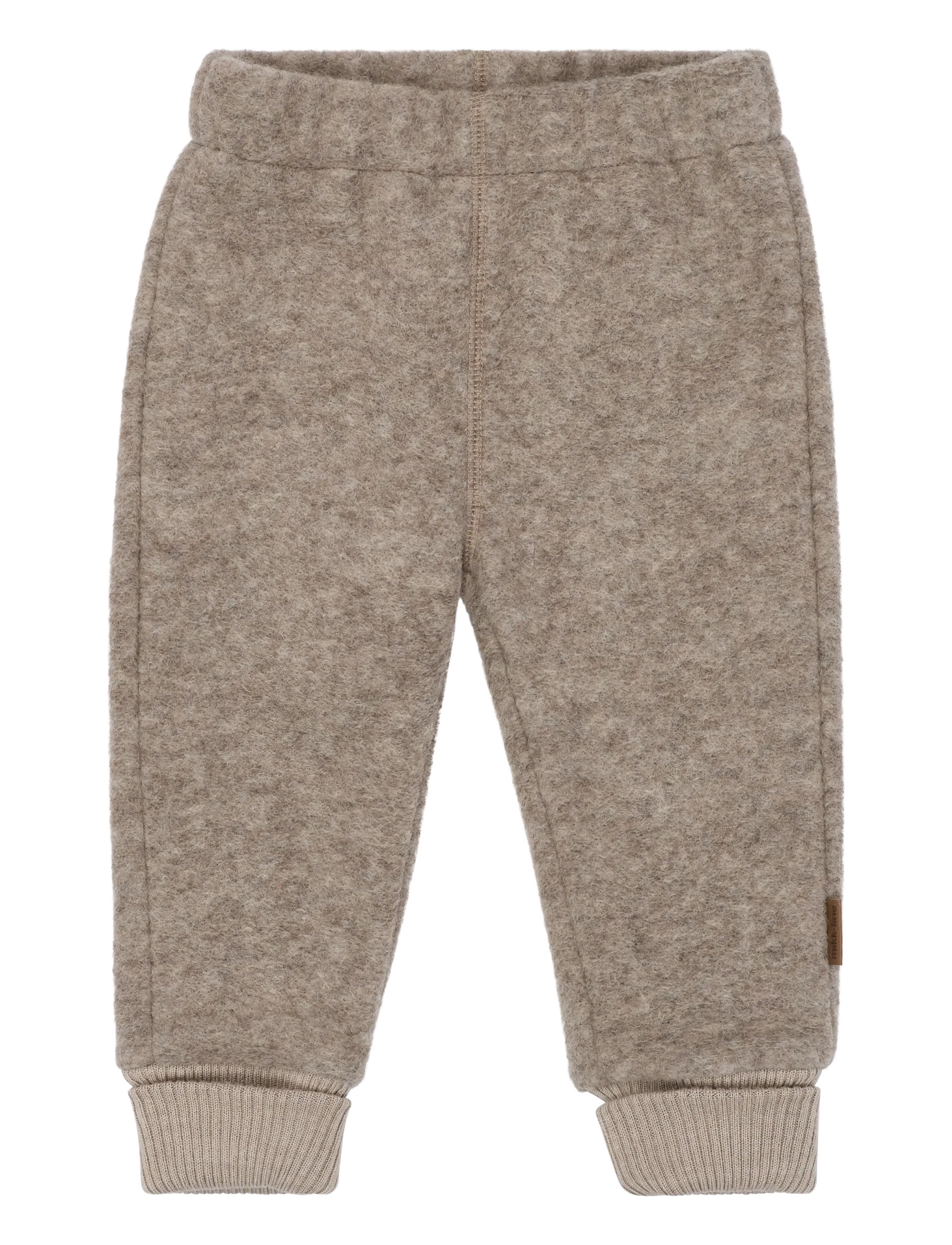 mikk-line Airwool Pant - Kleidung - MELANGE DENVER / beige