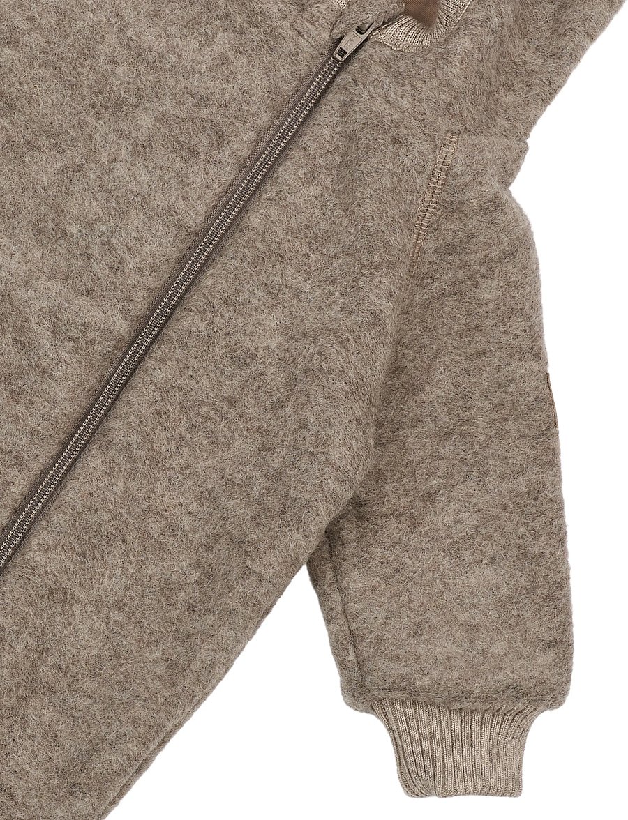 mikk-line - Airwool Suit w Ears - pikkade varrukatega bodid - melange denver - 4