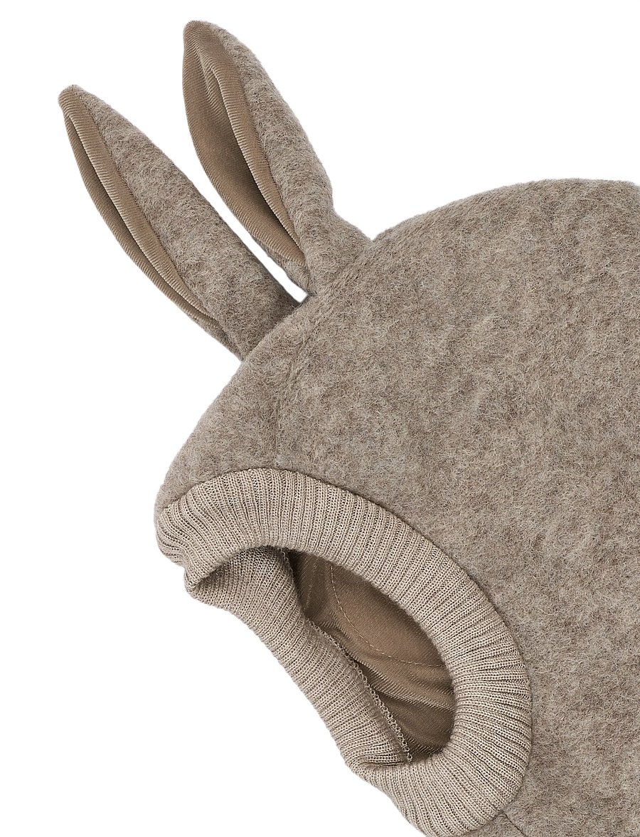 mikk-line - Airwool Balaclava w Bunny Ears - talvised aksessuaarid - melange denver - 2