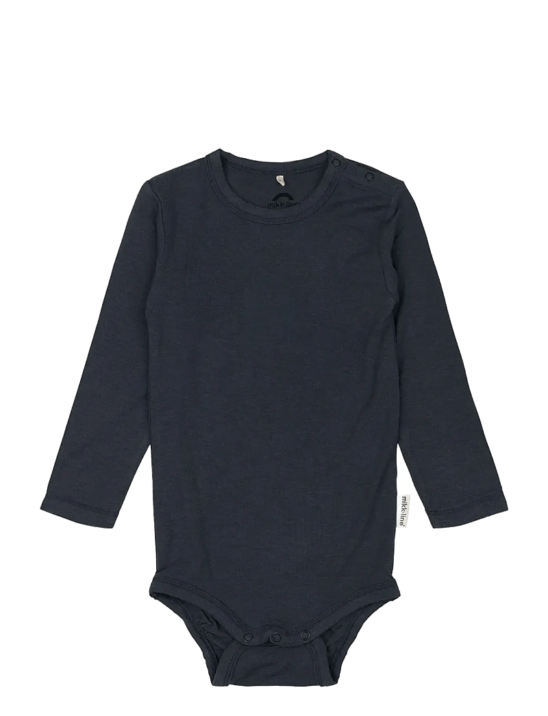 mikk-line - Wool/Bamboo LS Body - langärmelige bodys - blue nights - 0