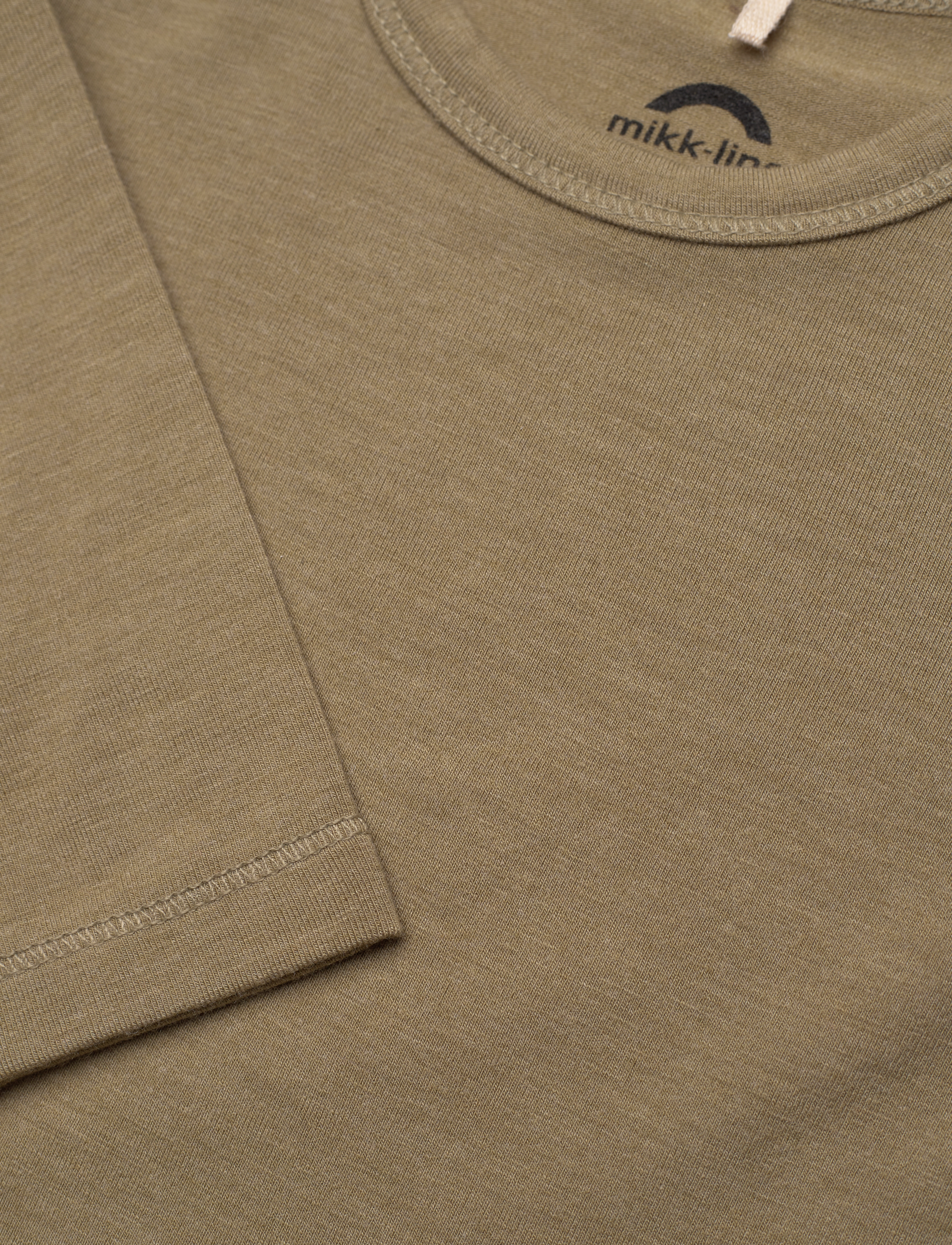 mikk-line - Wool/Bamboo LS Body - laveste priser - dried herb - 2
