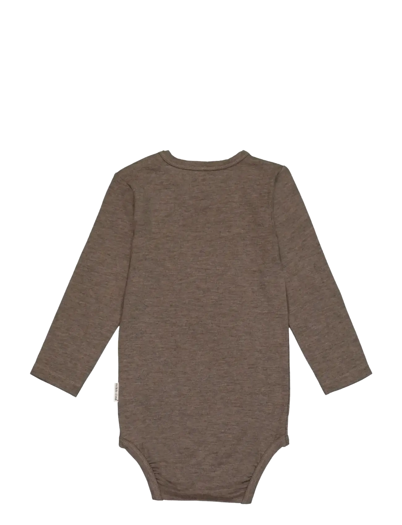 mikk-line - Wool/Bamboo LS Body - laveste priser - melange denver - 1