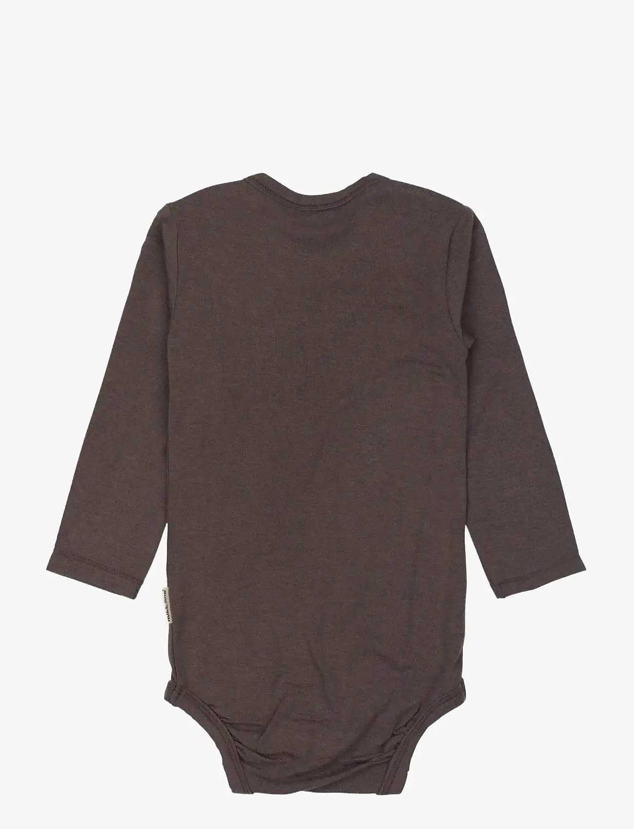 mikk-line - Wool/Bamboo LS Body - langärmelige bodys - sparrow - 1