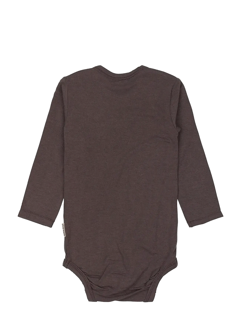 mikk-line - Wool/Bamboo LS Body - langärmelige bodys - sparrow - 1