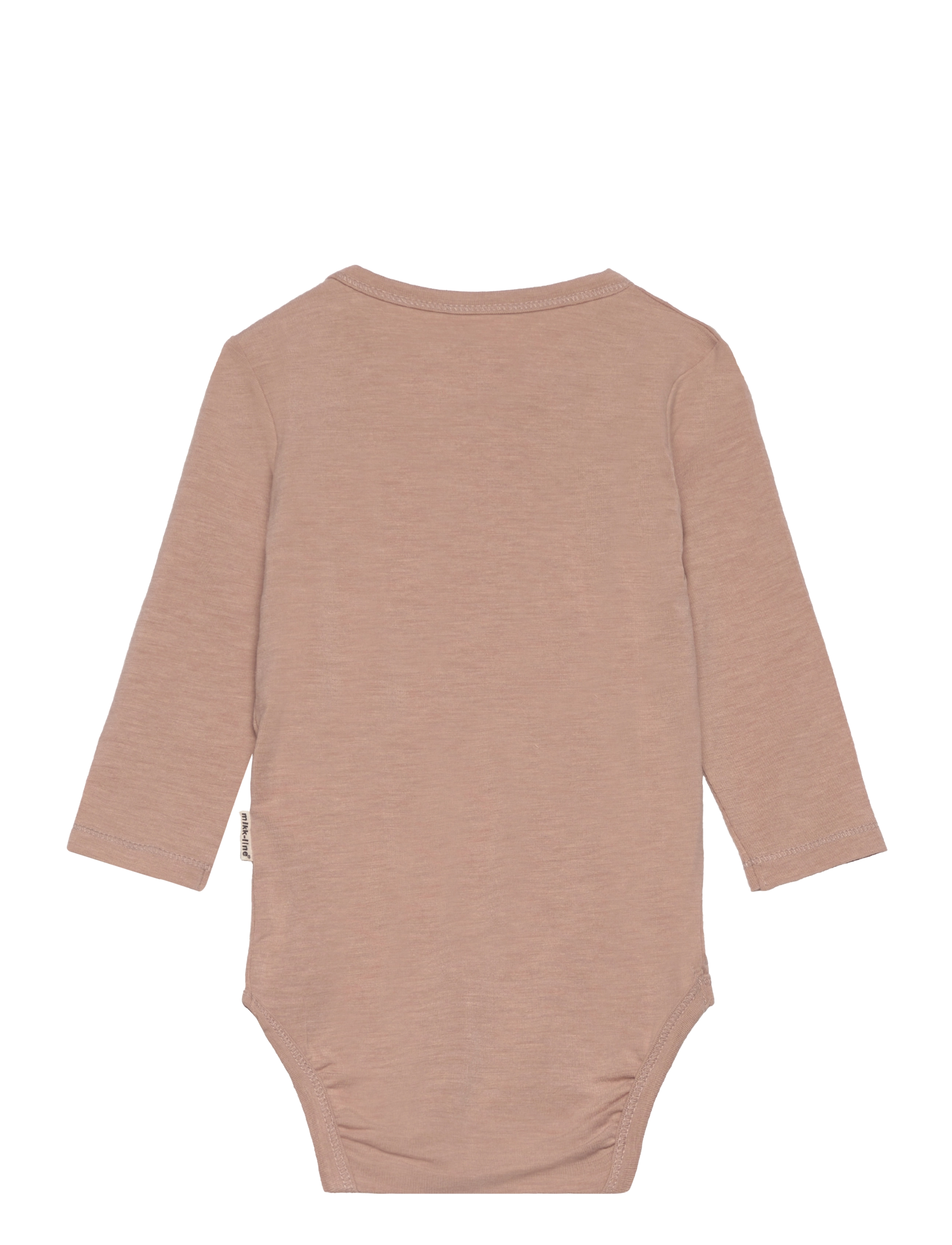 mikk-line - Wool/Bamboo LS Body - laveste priser - warm taupe - 1