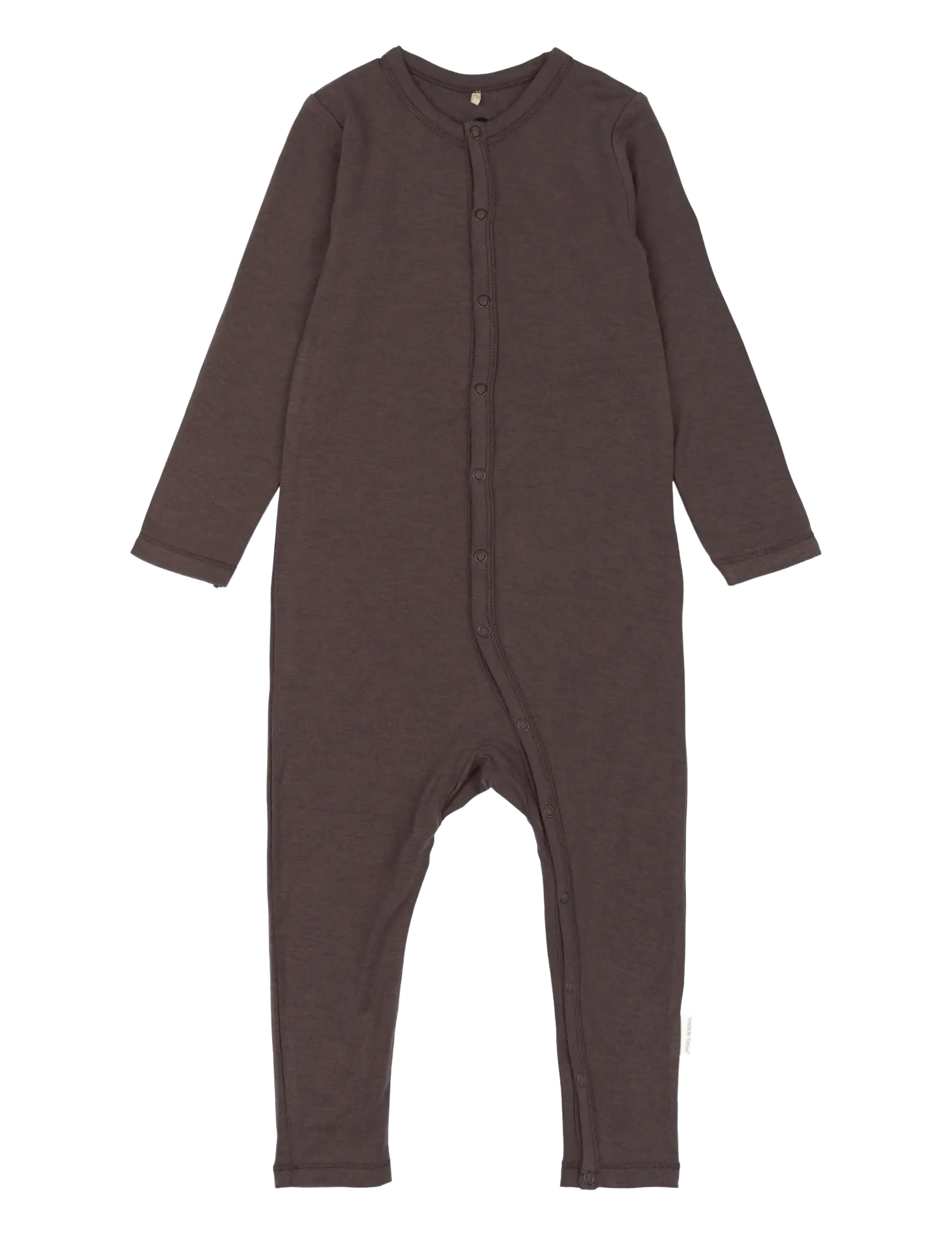 Wool/Bamboo LS Suit - SPARROW