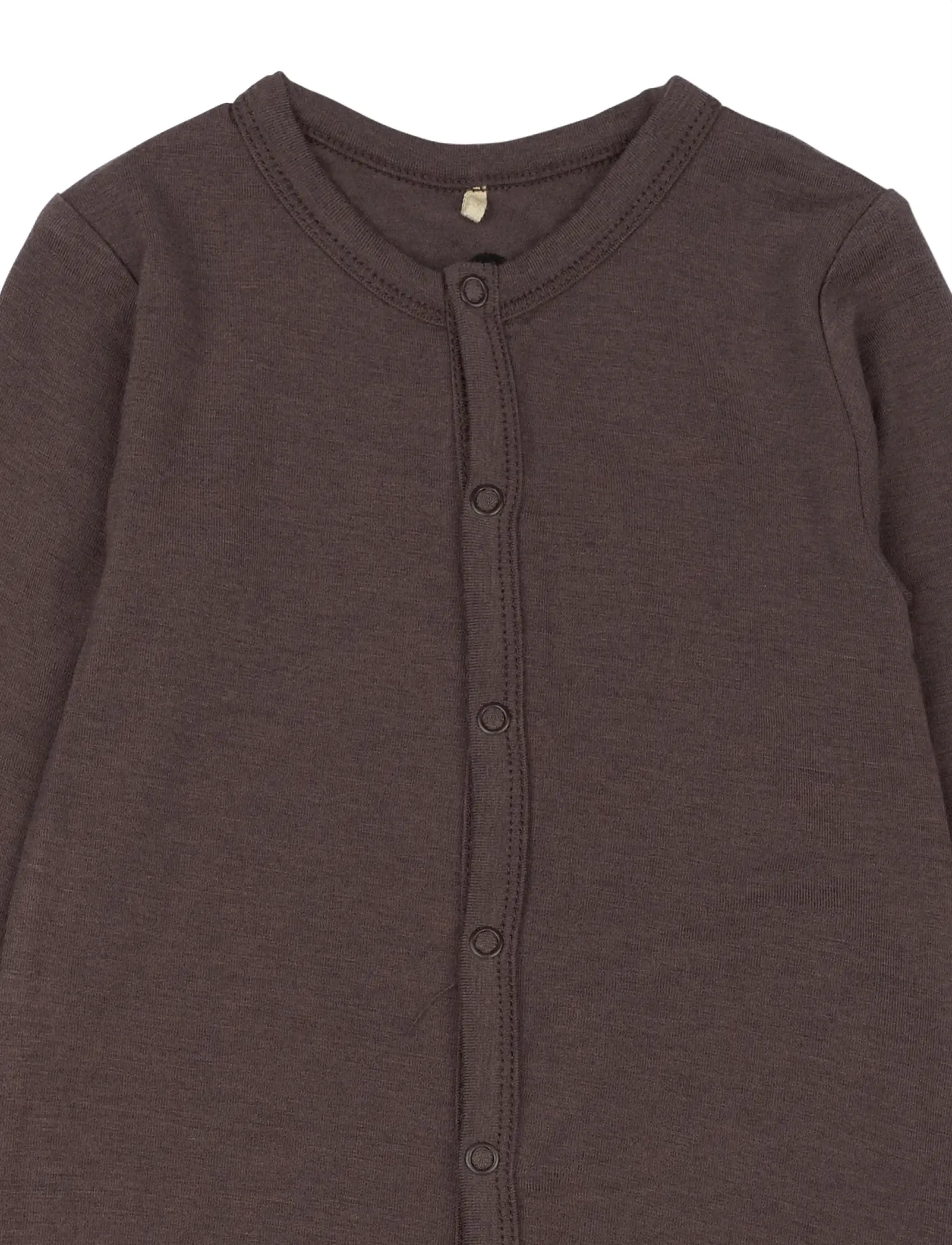 mikk-line - Wool/Bamboo LS Suit - sparrow - 2