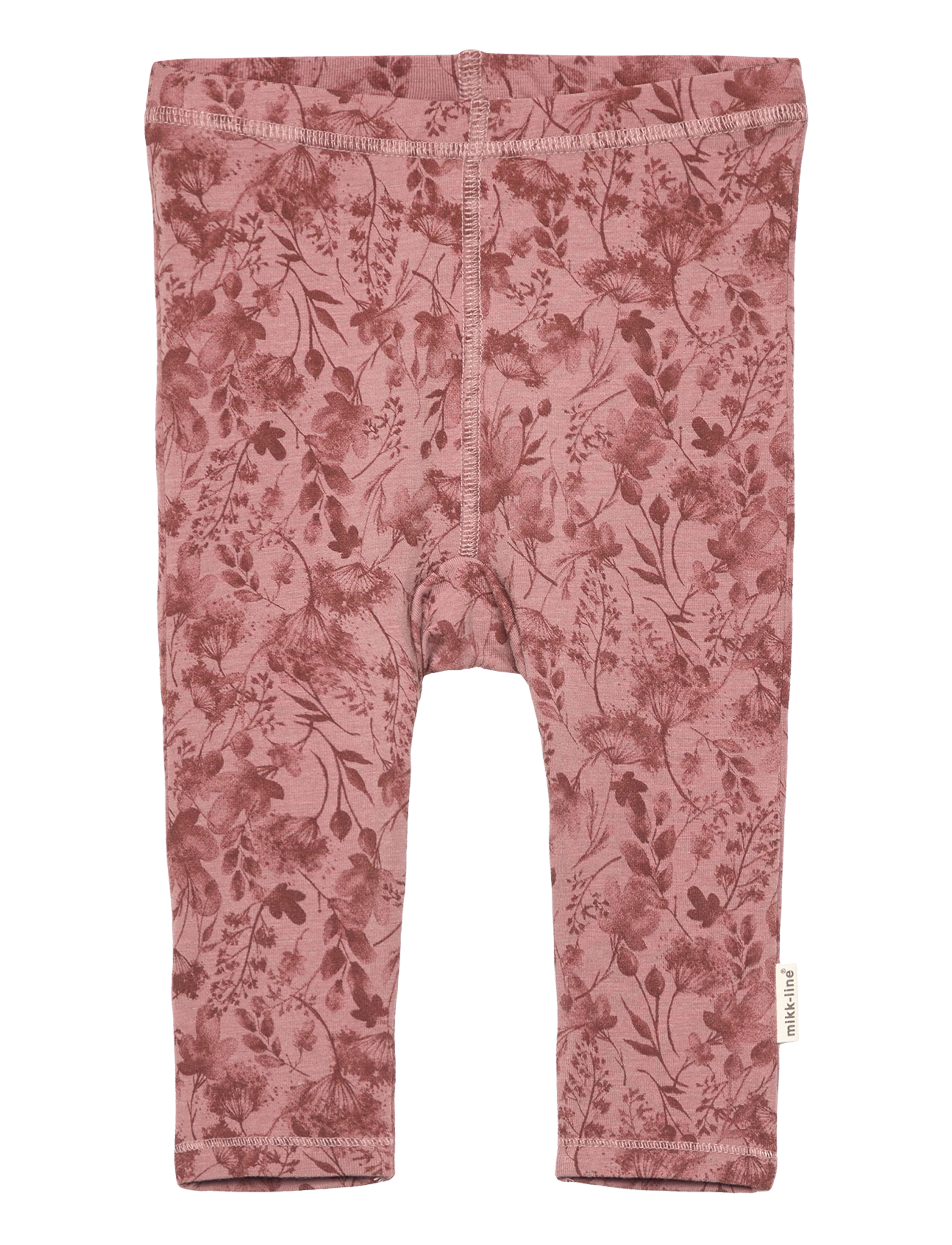 Wool/Bamboo Legging AOP - BURLWOOD