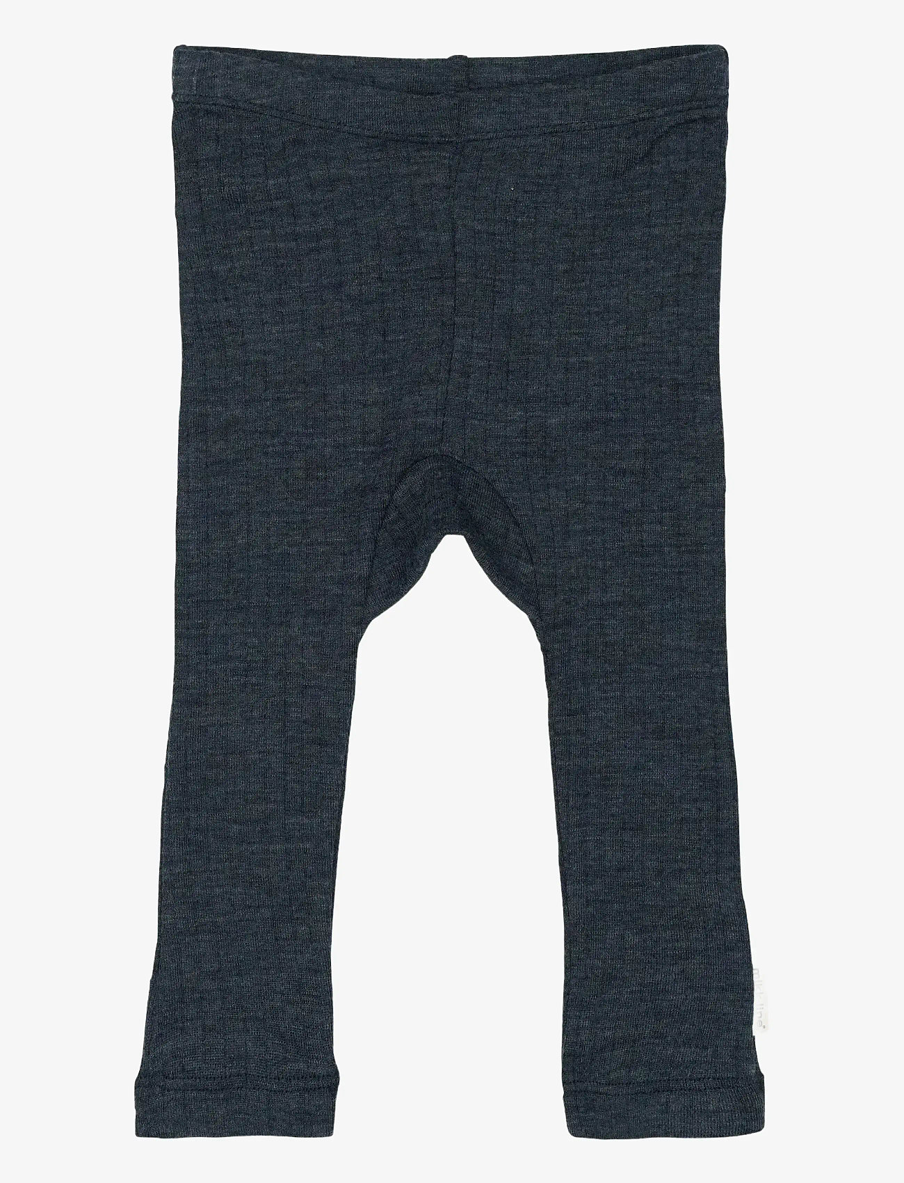 mikk-line - Merino Wool Legging - efterårstøj - melange blue nights - 0