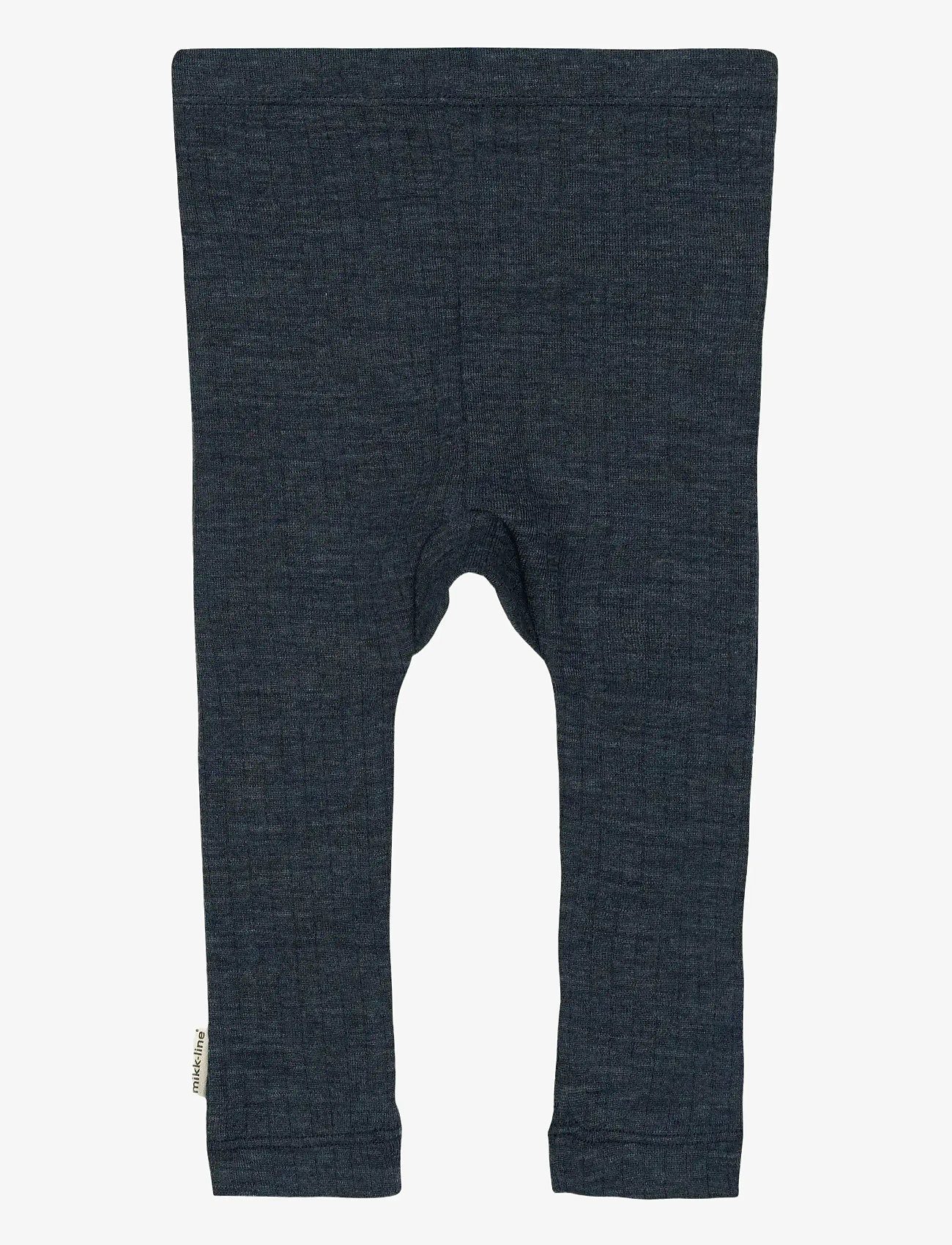 mikk-line - Merino Wool Legging - efterårstøj - melange blue nights - 1