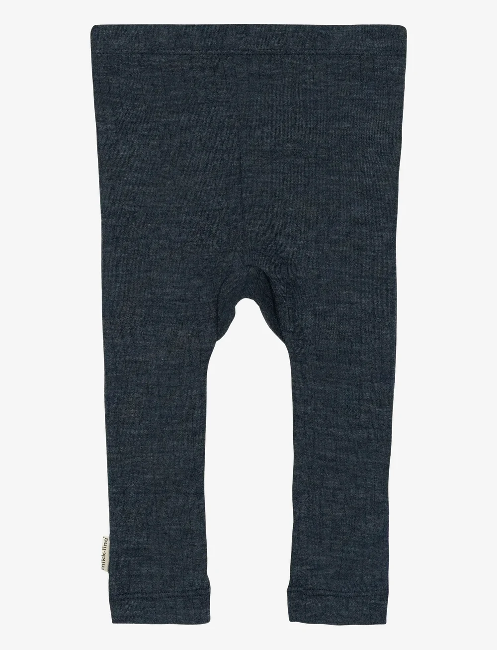 mikk-line - Merino Wool Legging - leggings - melange blue nights - 1