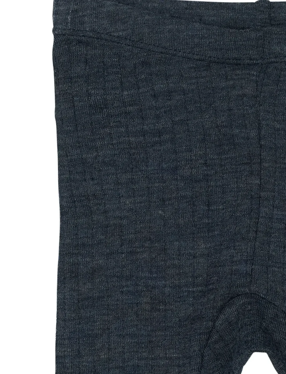 mikk-line - Merino Wool Legging - leggings - melange blue nights - 2