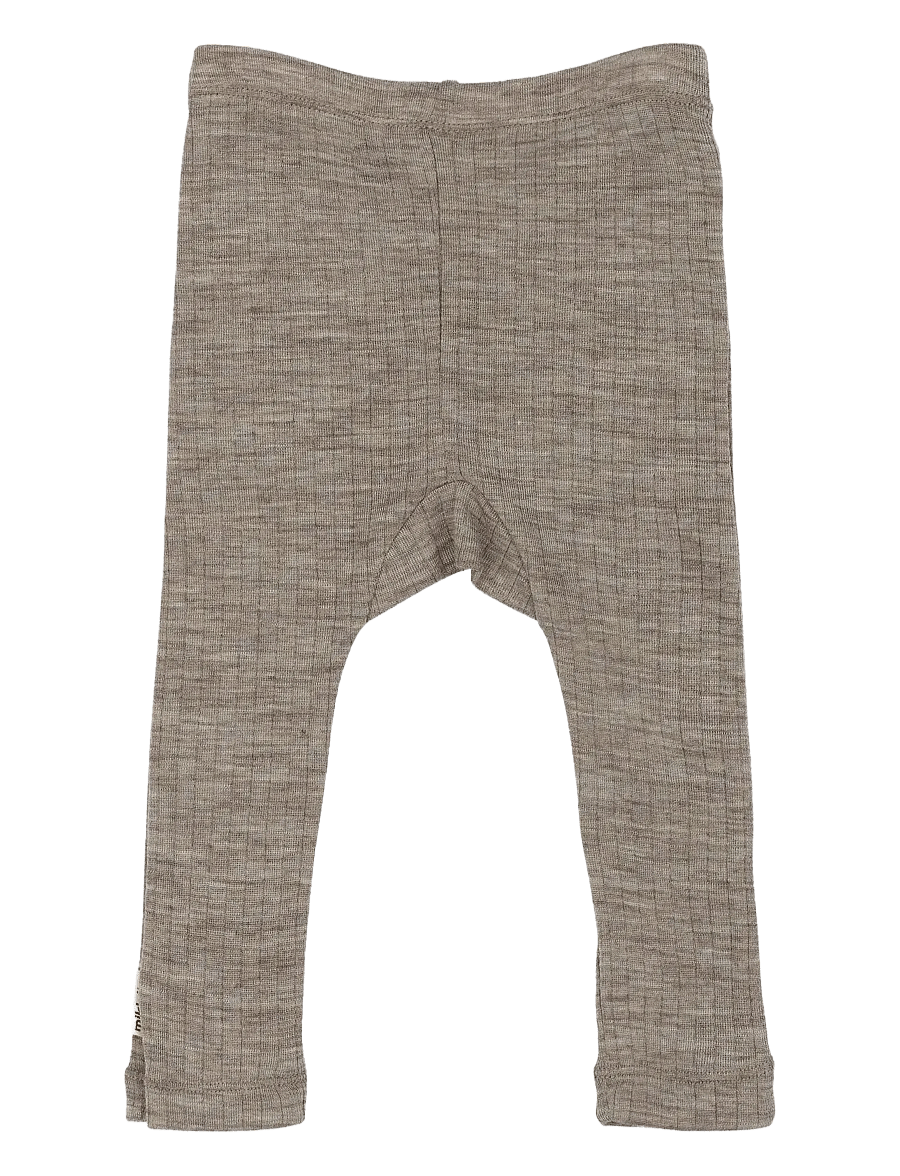 mikk-line - Merino Wool Legging - leggings - melange denver - 2