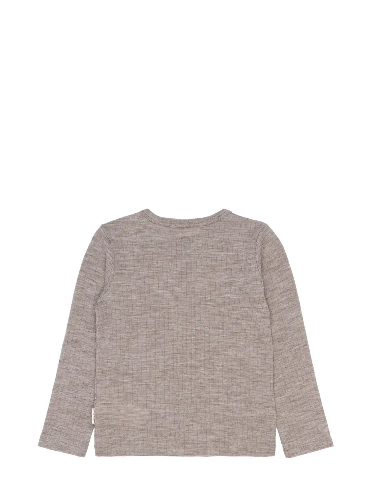mikk-line - Merino Wool LS Top - pikkade varrukatega t-särgid - melange denver - 2