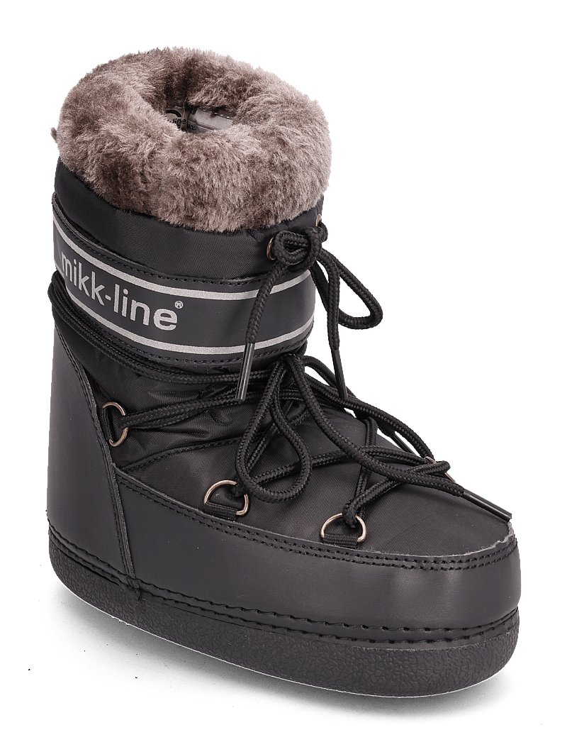 mikk-line - Snow Boot - talvesaapad - black - 0