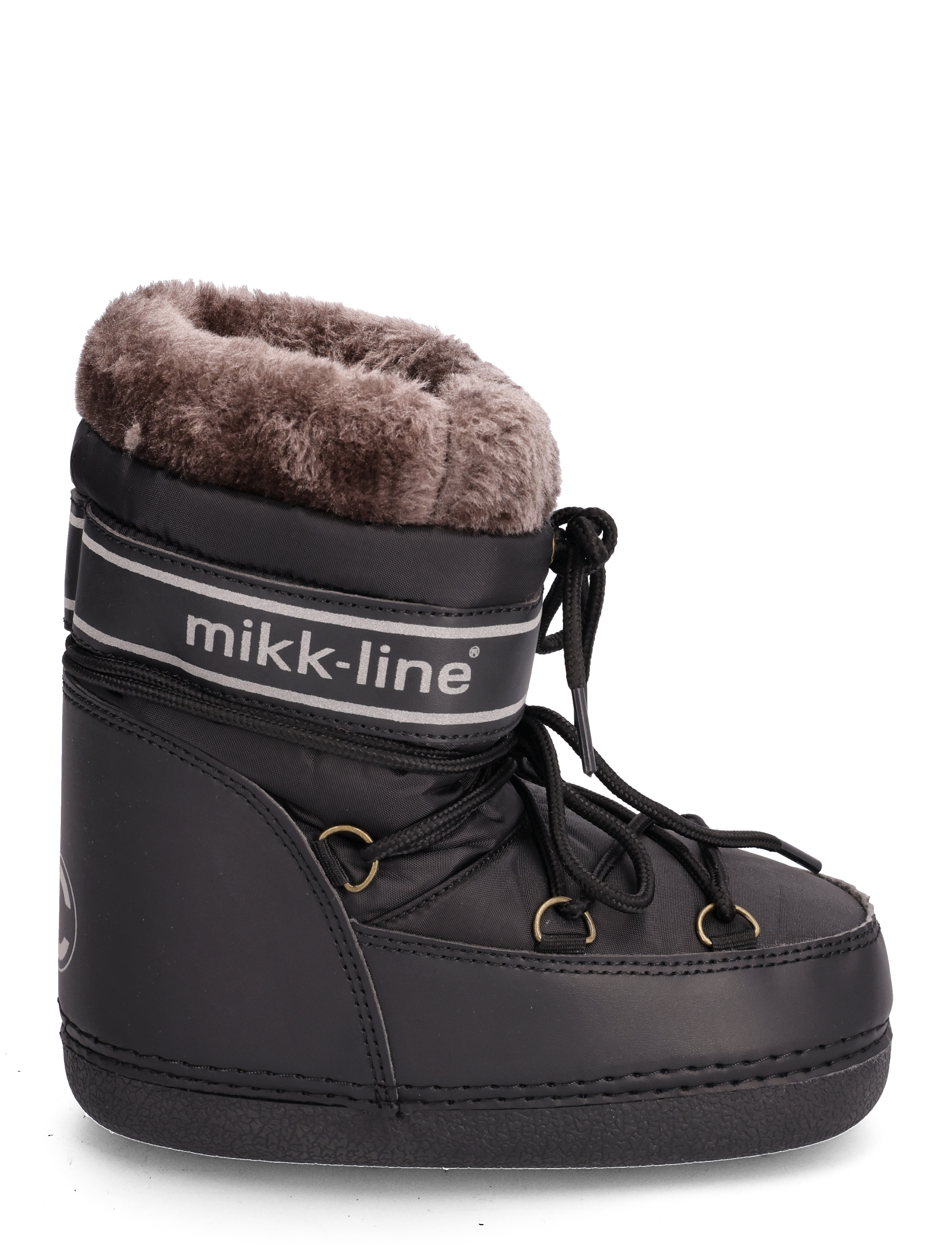 mikk-line - Snow Boot - höstskor - black - 1